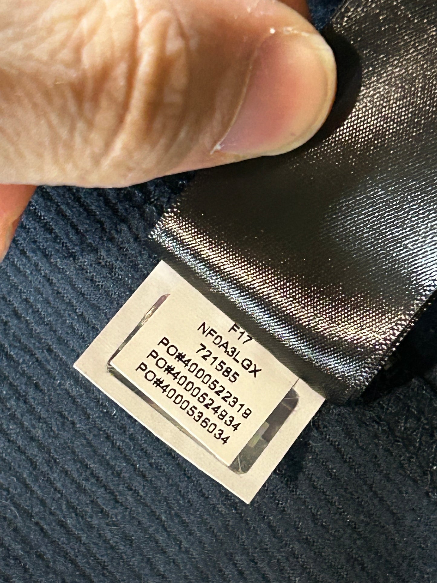 Smucker’s Away From Home The North Face Zip Jacket Large/Medium Fit 23.5x28 Inches