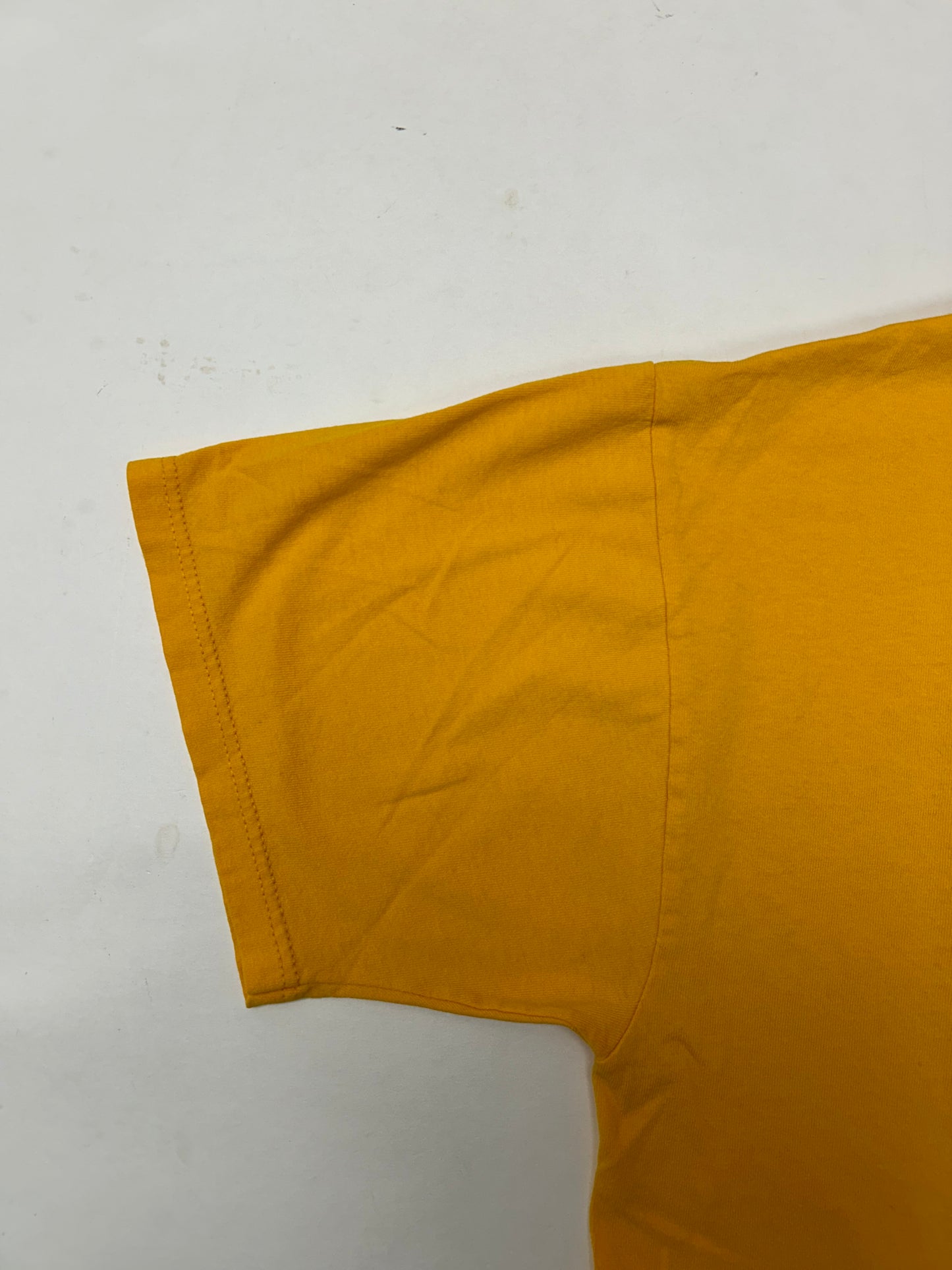 Vintage Paul Frank Skateboarding Sequence Skate Tee Yellow L/XL 24.5x28.25 Inches As Is Worn