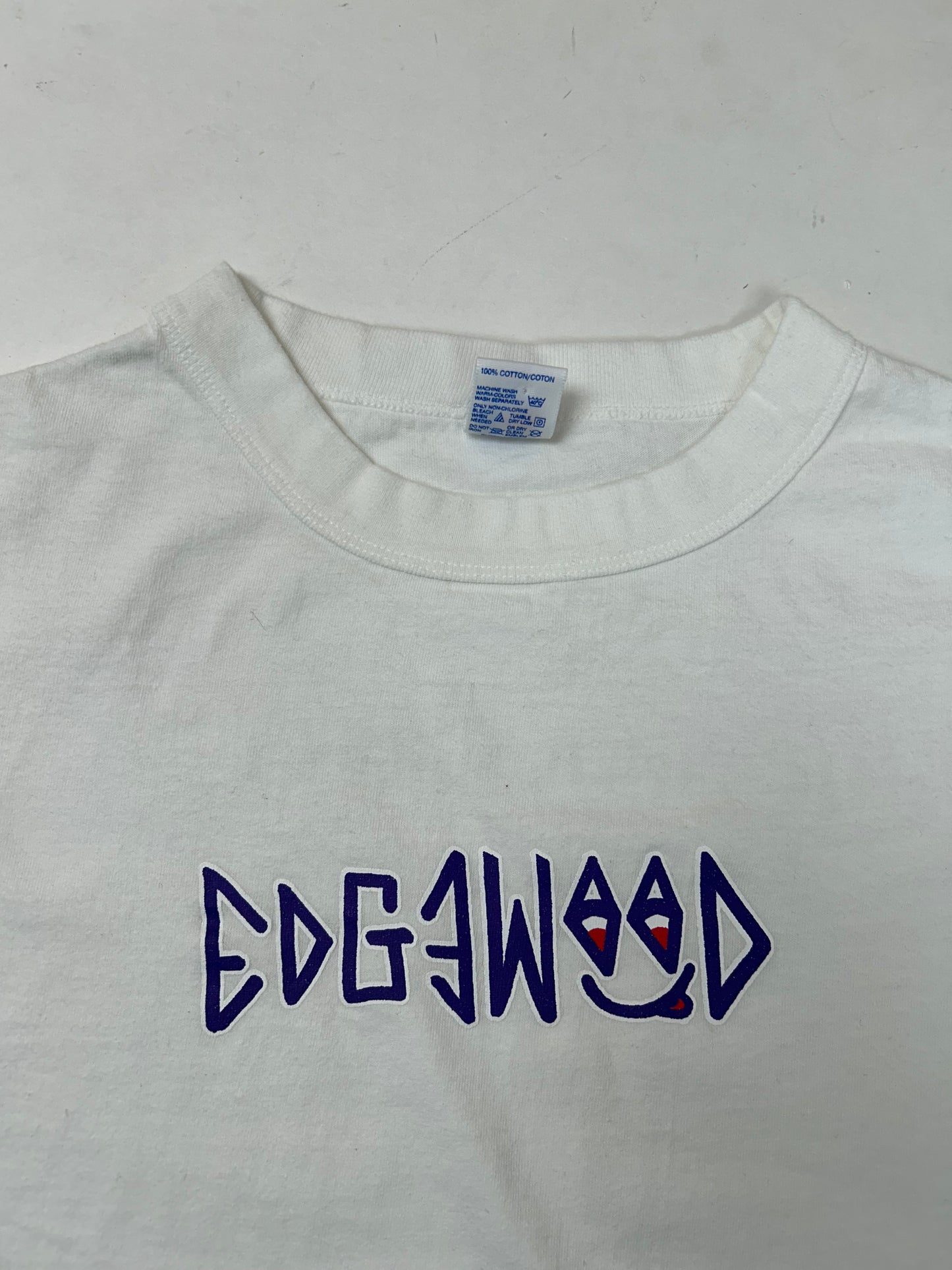 Edgewood NJ first edition “Deeper Than The Roots.” Tee XL Big Fit 25.5x29.25 Inches Russell Athletic Mexico 100% Cotton