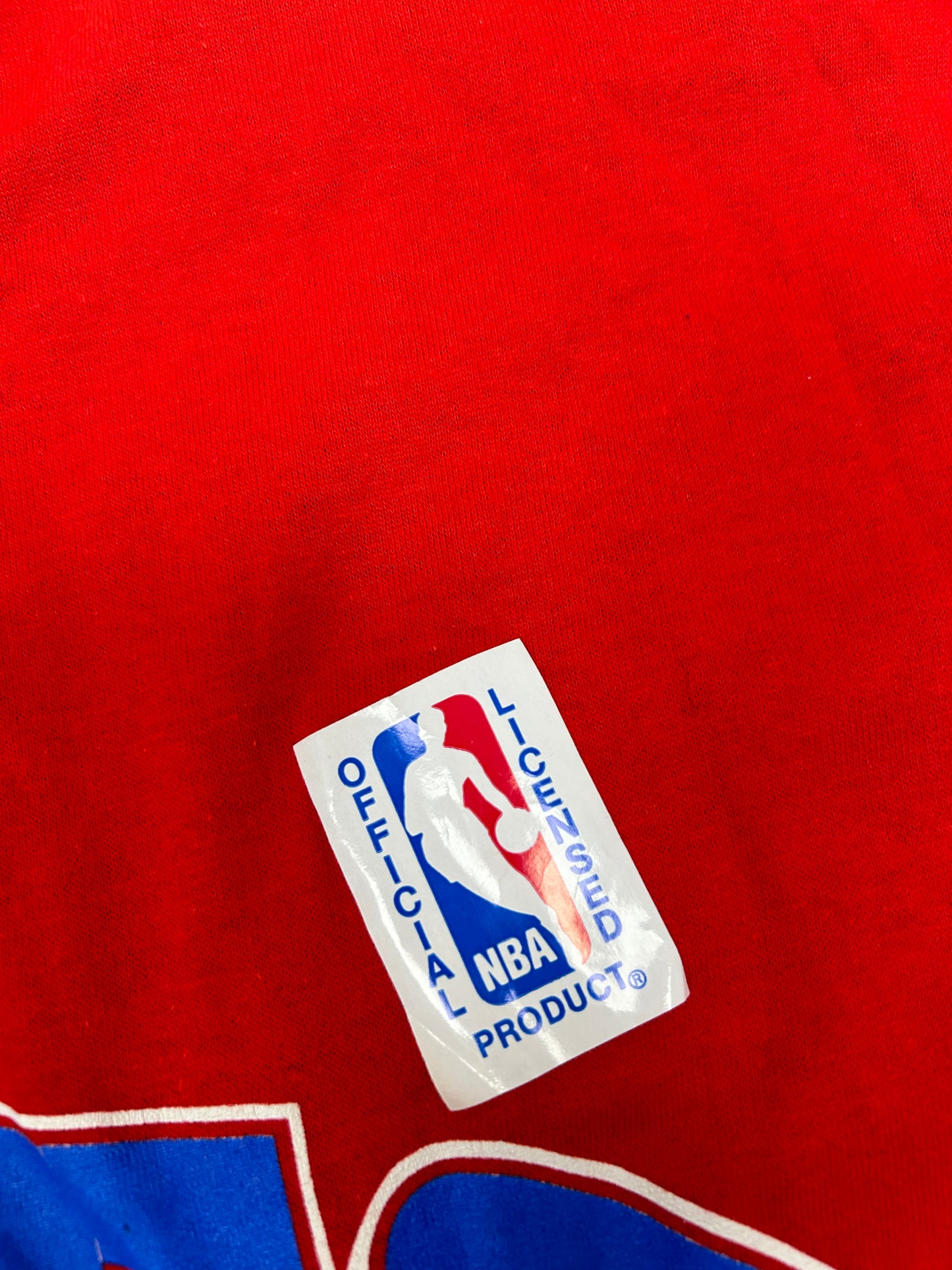 Vintage New Jersey Nets NBA T-shirt Logo 7 80s Dead Stock Brand New With Tag L/M Fit 21.5x30.75 Inches