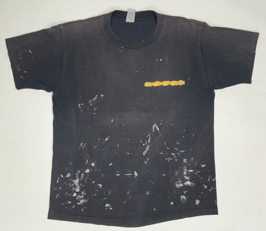 Vintage Levi’s Strauss & Co 501 Car Graphic Tee Thrashed & Painted Tee Large/XL 23.5x29 Inches