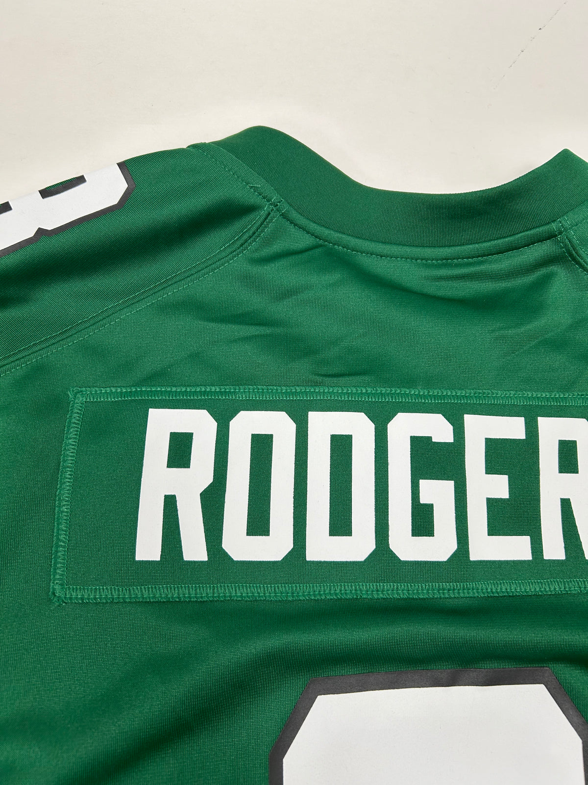 New York Jets Aaron Rodgers # 8 NFL Nike Jersey Medium Men’s Green 2023
