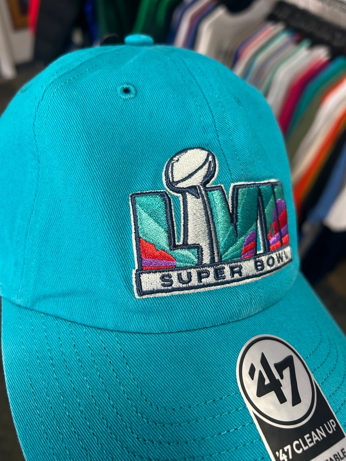 ‘47 Brand Super Bowl LVII hat cap New Kansas City Chiefs Vs Philadelphia Eagles