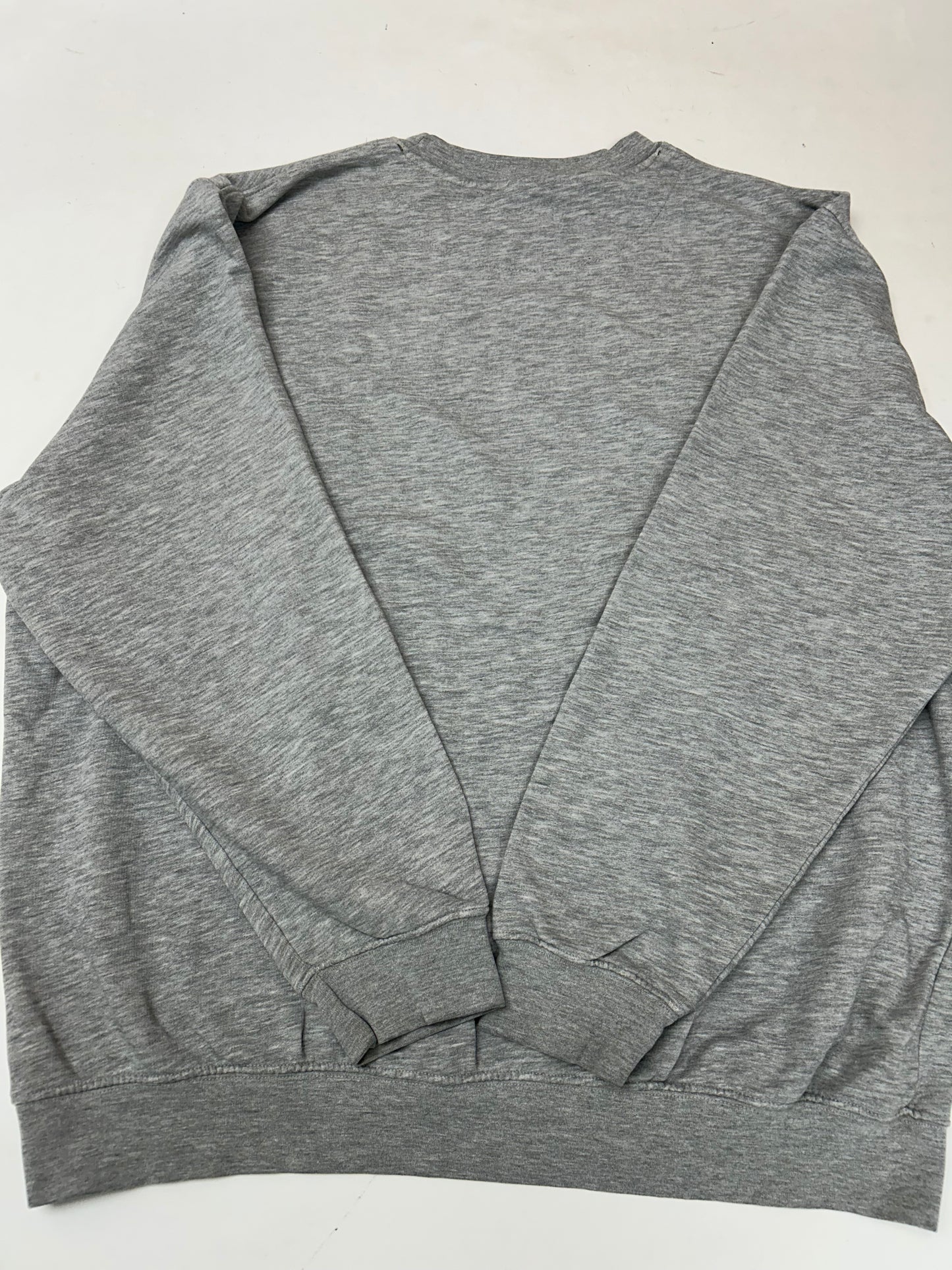 Vintage 00s Nike Swoosh Embroidered Chest Logo Essential Crewneck Sweatshirt 2XL/XL Fit 27.5x29.75 Has Small Flaw On Side As Is