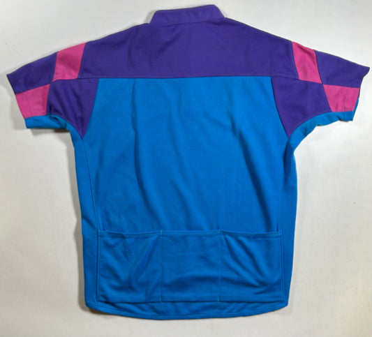 Vintage Nike Echelon Short Sleeve 1/4 Zip Cycling Jersey 21x23.25/26 Inches