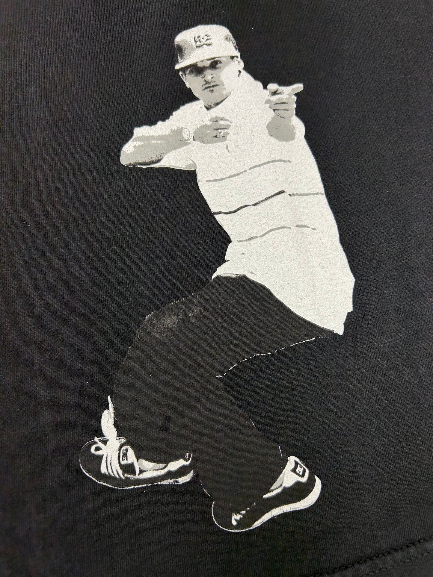 Vintage Rob And Big MTV Show Promo DC Shoes Co Skate Tee Big Black & Rob Dyrdek XL 23.5x30.25 Inches