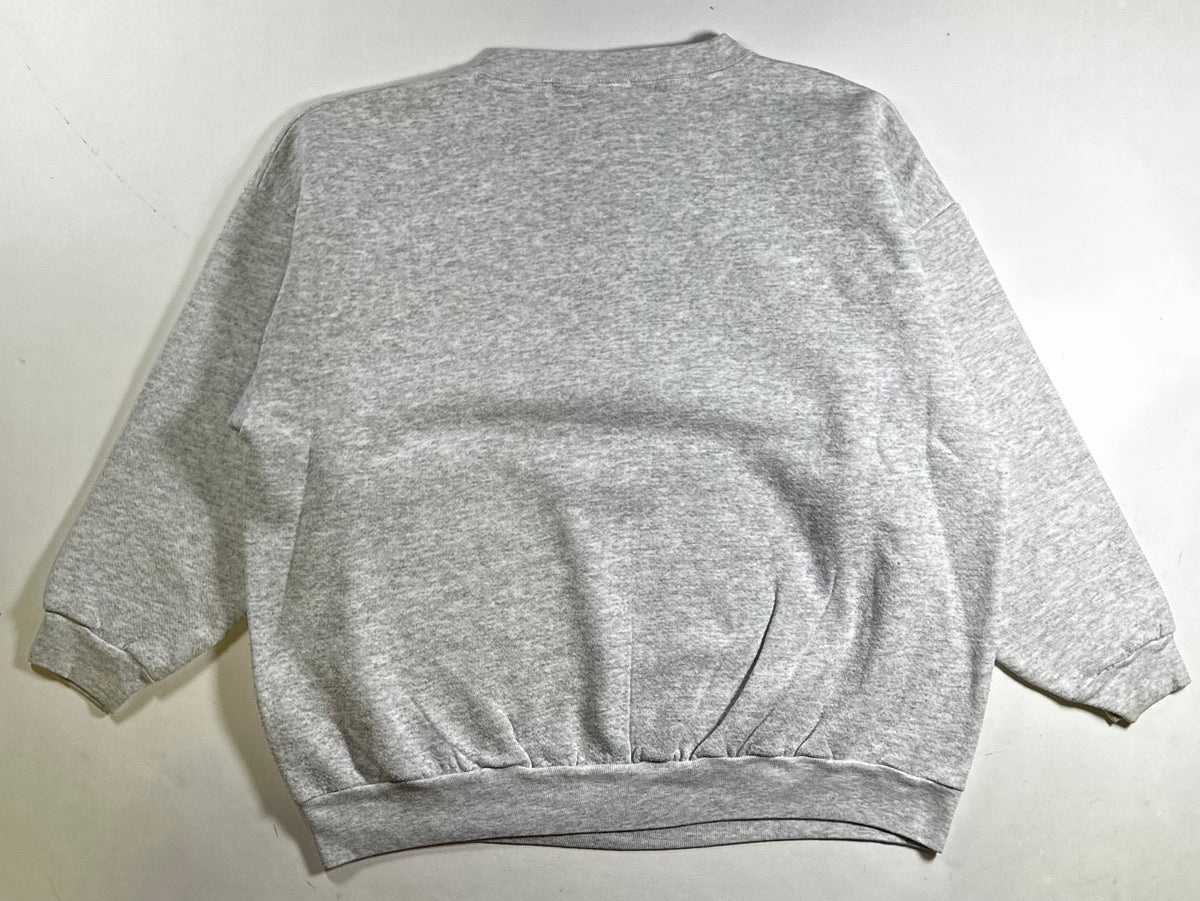 Vintage 1999 Warner Bros Tweety Bird Whatever Attitude Peace Crewneck Sweatshirt Boxy Fit 25.25x25.5 Inches