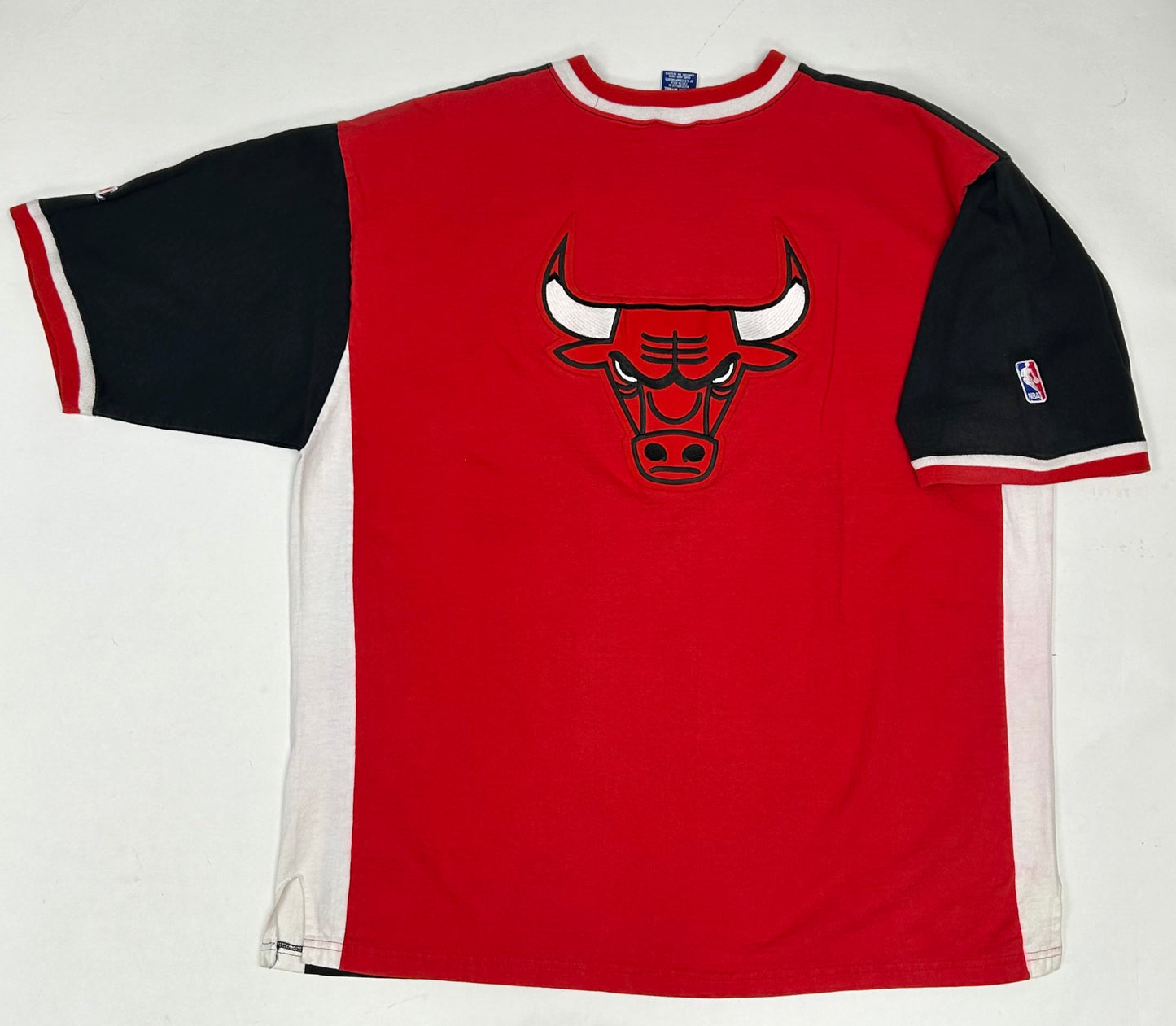 Vintage Chicago Bulls NBA Official Shooting Shirt Champion Basketball 2XL Jordan