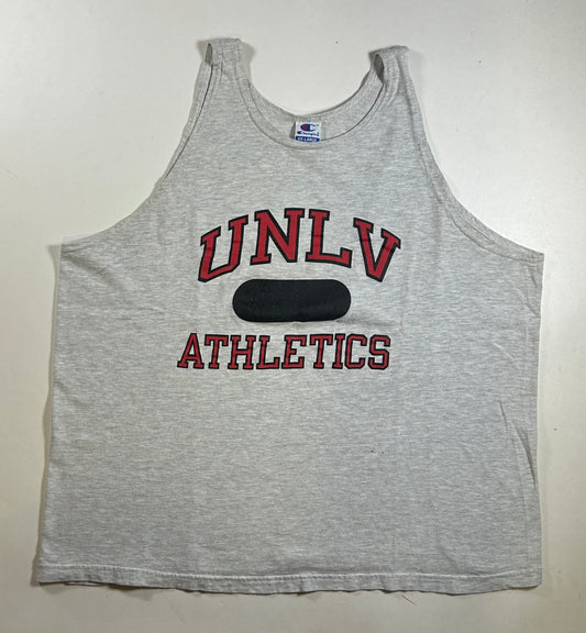 Vintage Champion UNLV University Of Nevada Las Vegas Tank Top 2XL 25.75x29 Inches College 90s