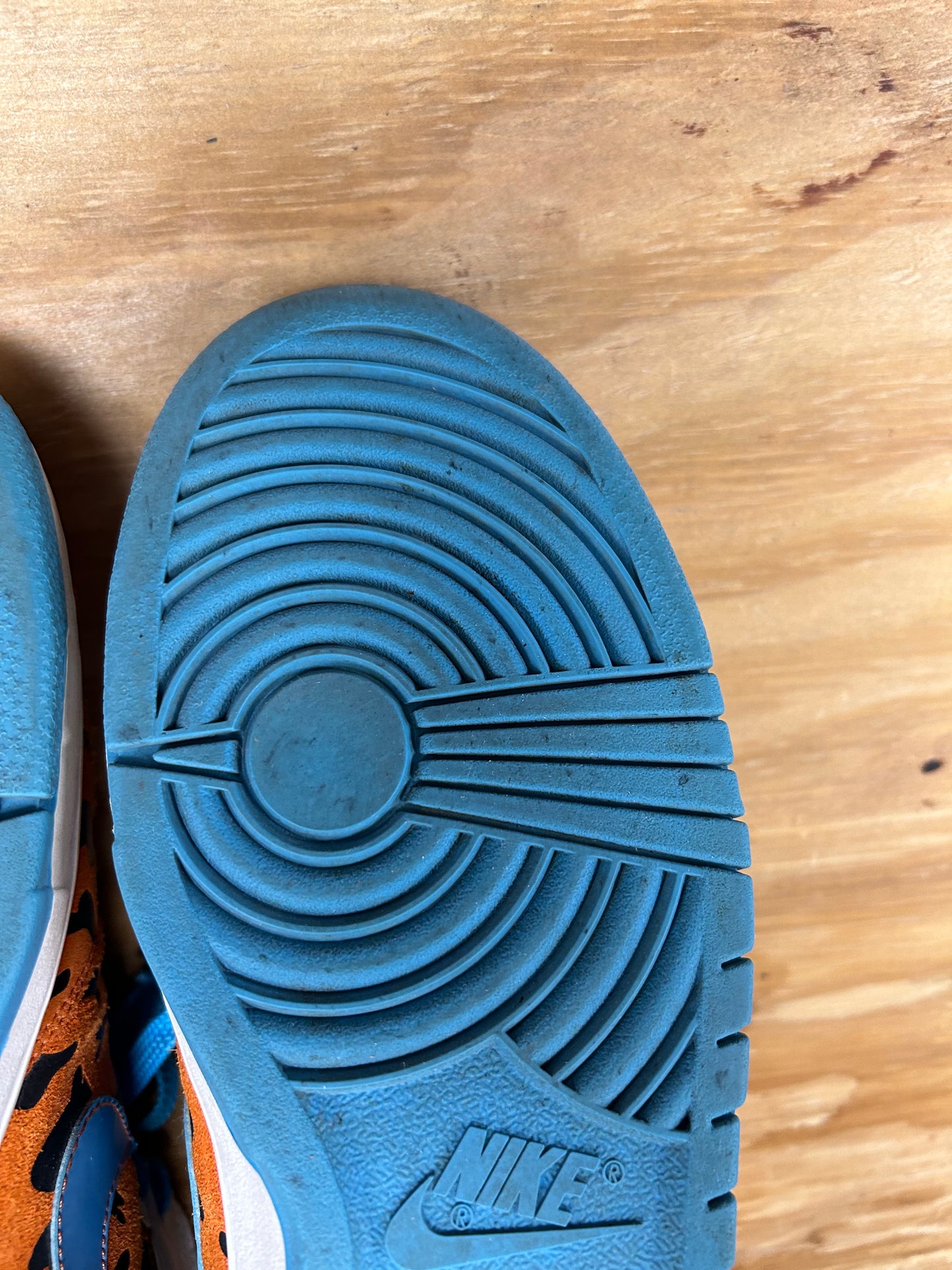 2009 Nike Fred Flintstone Big High QK Sneakers 9.5 370428841 Great Condition No Box As Is