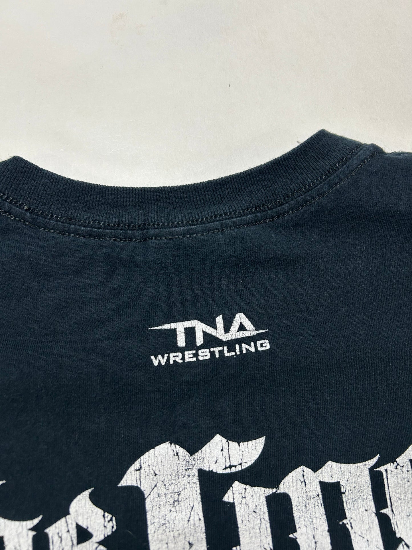 Vintage TNA Jeff Hardy Wrestling Shirt "The Ring Is My Canvas" Face Tee 2XL 26.25x30.25 Inches 2000