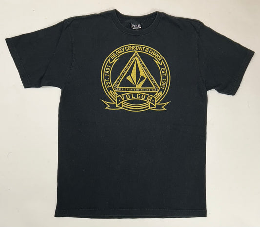 Vintage 00s Volcom Stone The Only Constant Change Tee Large 21.75x30 Inches