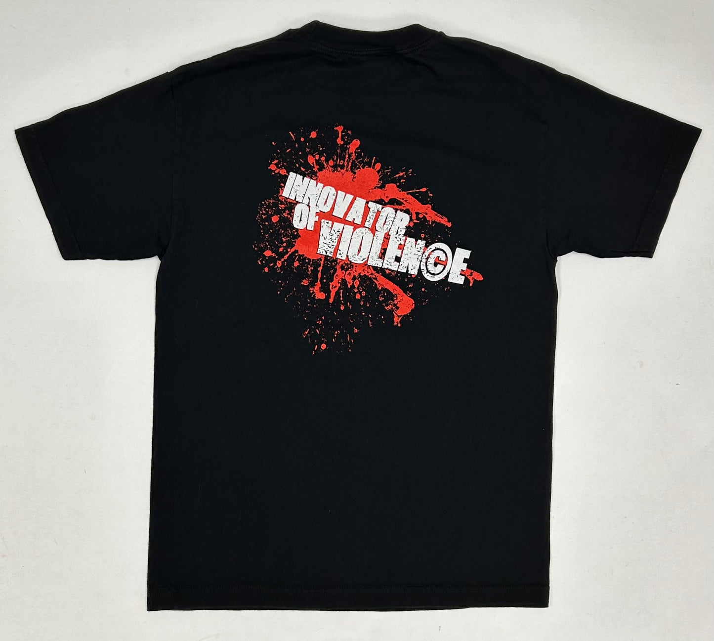 Vintage 2000s WWE Tommy Dreamer Innovator Of Violence Wresting Tee Medium 19.75x28.5 Inches