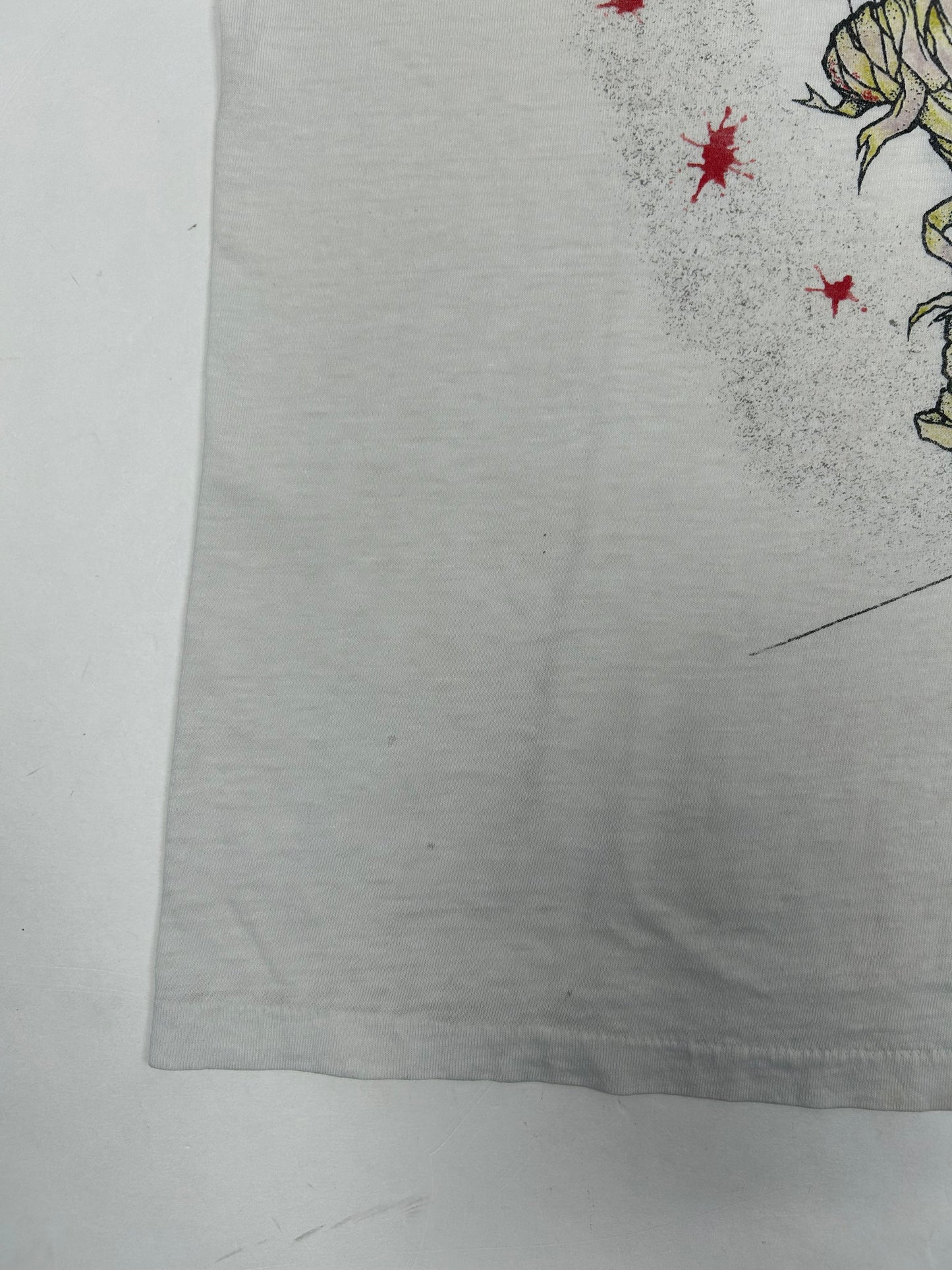 Vintage 1989 Metallica One Landmine Left Me With Life In Hell Pushead Band Music Tee 22x25 M/L Fit