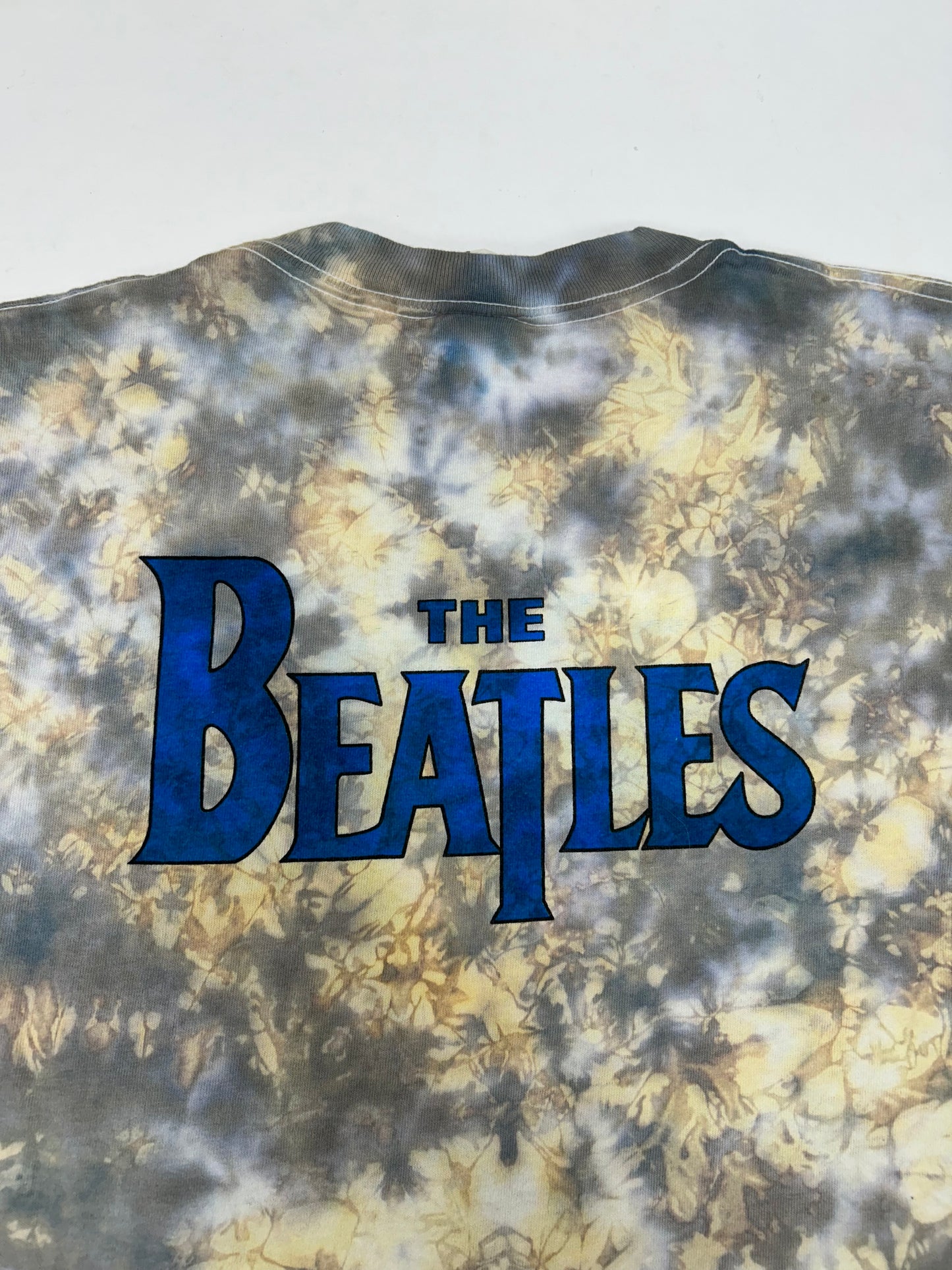 Vintage The Beatles Tie Dye T Shirt XL Mens Rock Band Tour Tee 1996 Brand New