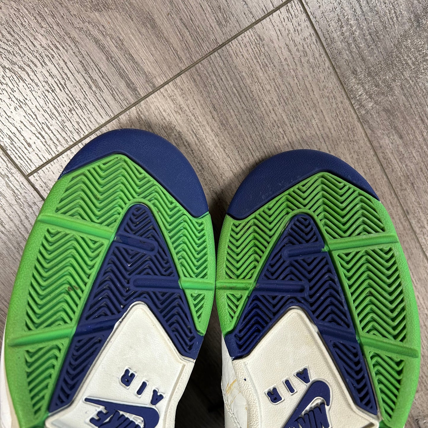 Vintage Nike Air Sabre Flight High 8.5 Basketball Sneaker 1991 As Is 910204 PF