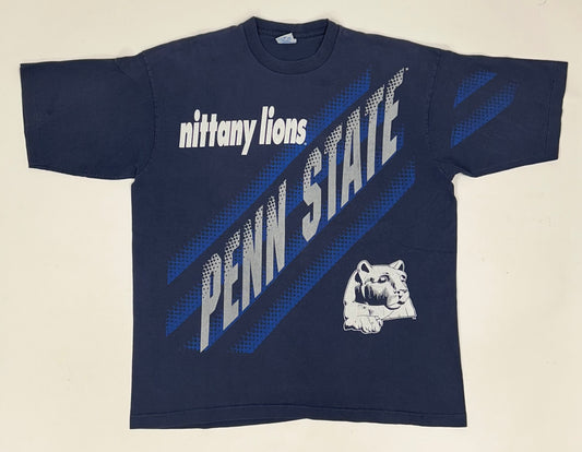 Vintage Salem Sportswear Penn State Nittany Lions NCAA College Tee 24.5x29.75 Inches