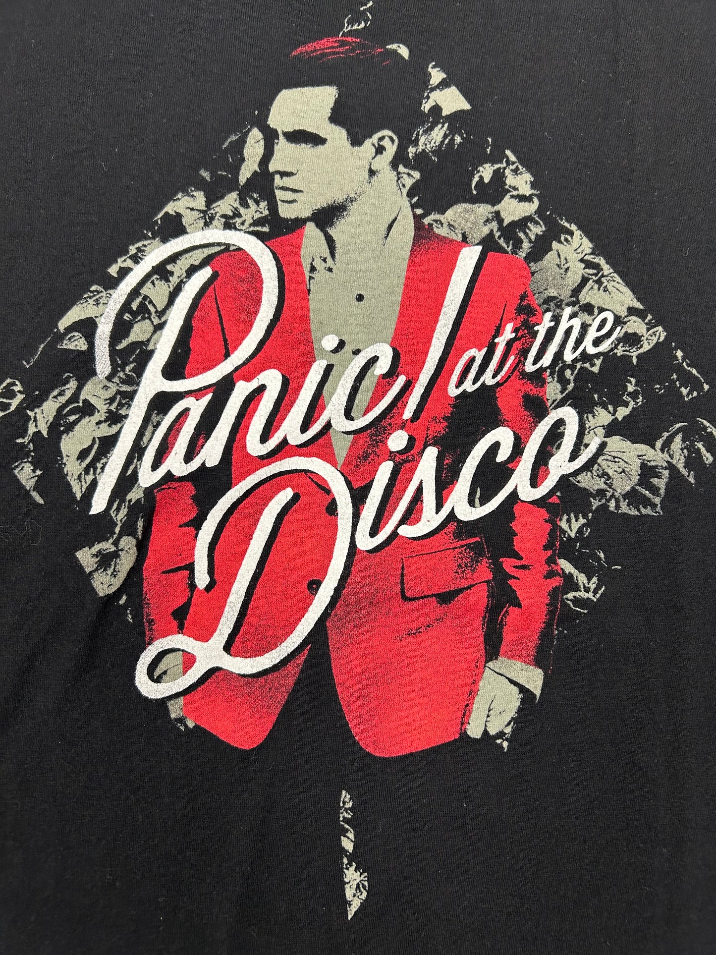 Panic At The Disco Music Band Tee Ladies XXL 19.5x28.25 Inches Black