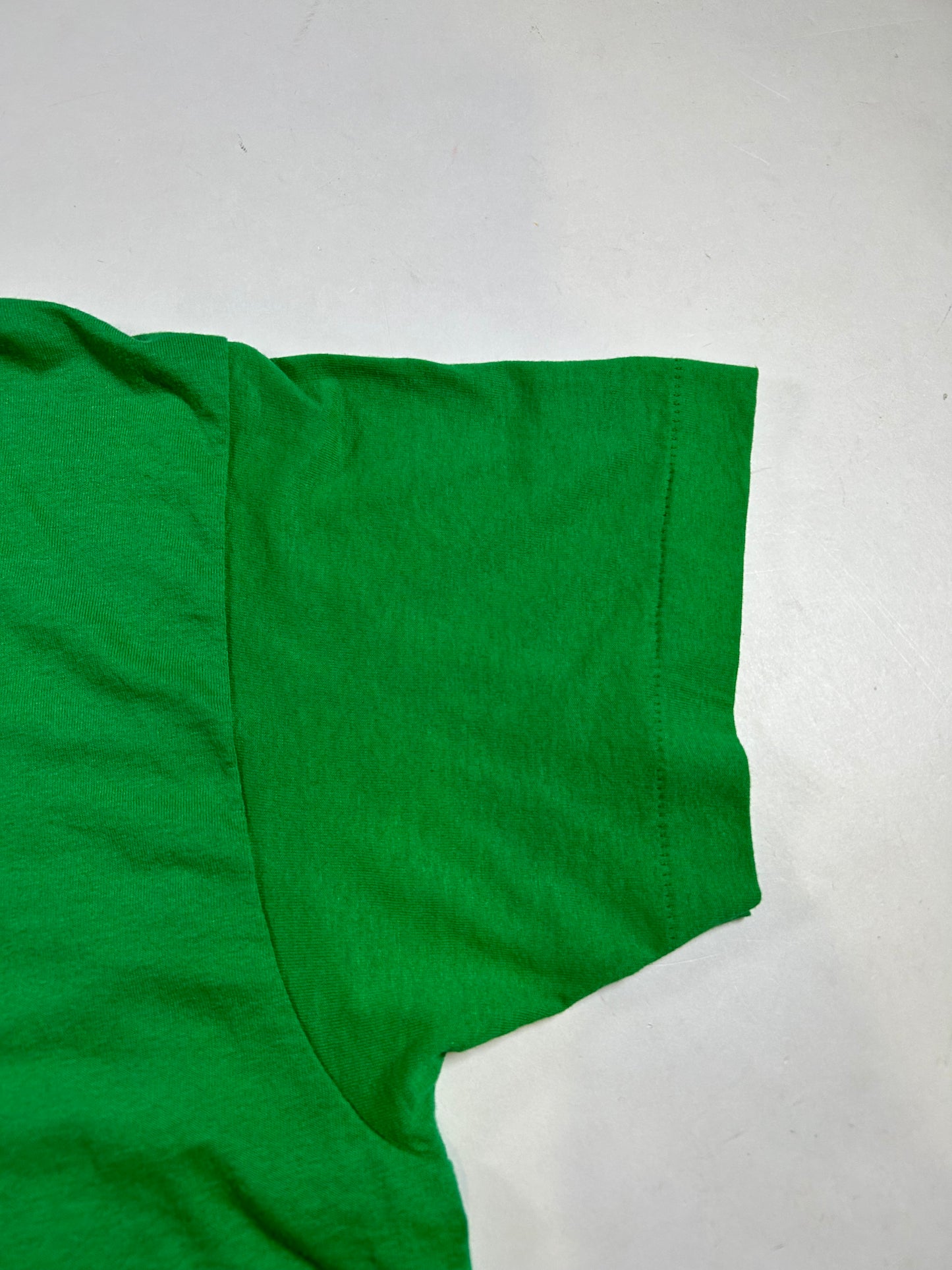 Vintage Princeton Free Wheelers Princeton University Bicycling Event Tee Large 21.5x27.75 Inches Green