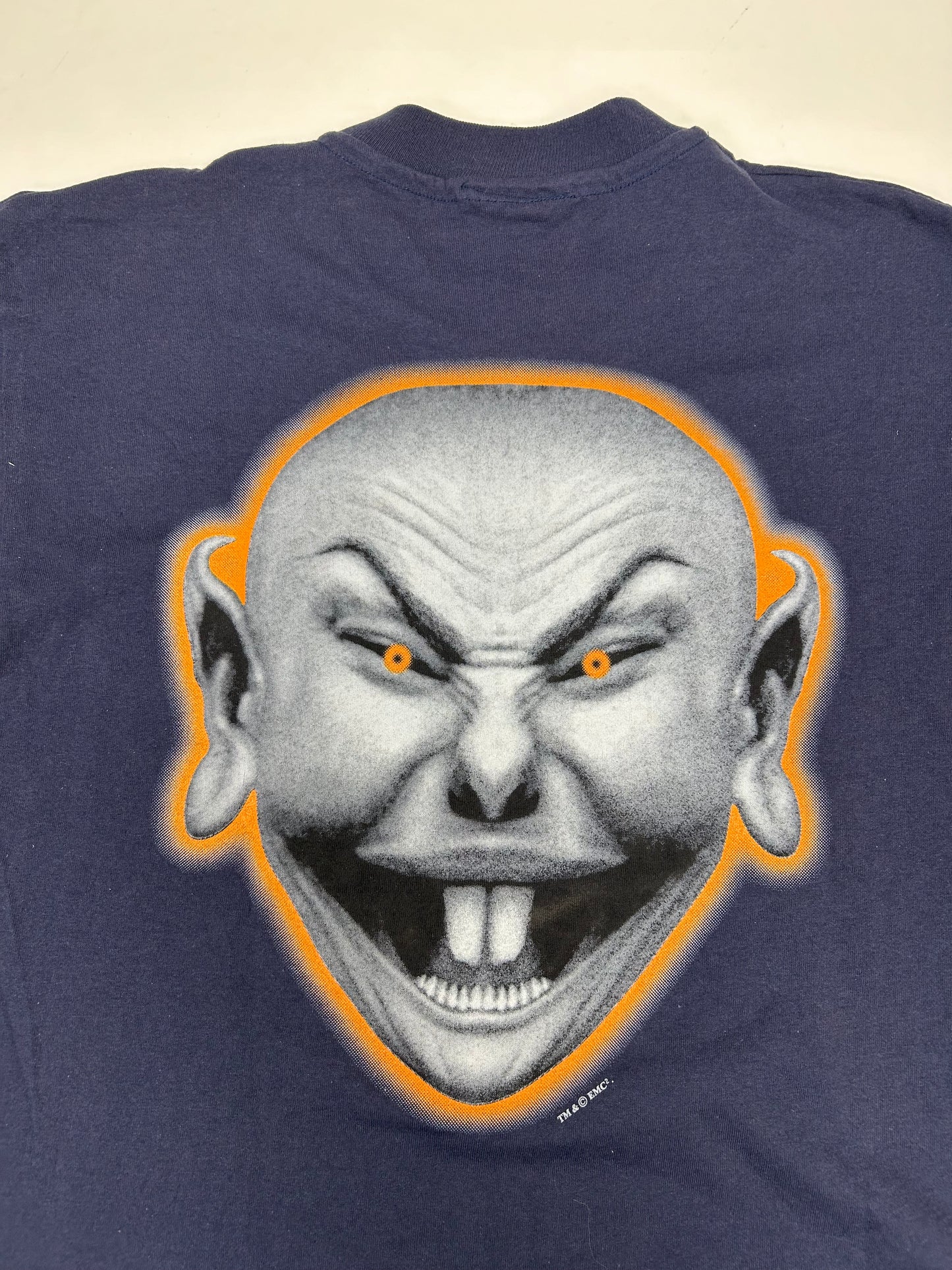 Vintage 1996 Hedcase Chucklehed Graphic EMC2 Tee Made in USA Clean Large 21.75x30.25 Inches