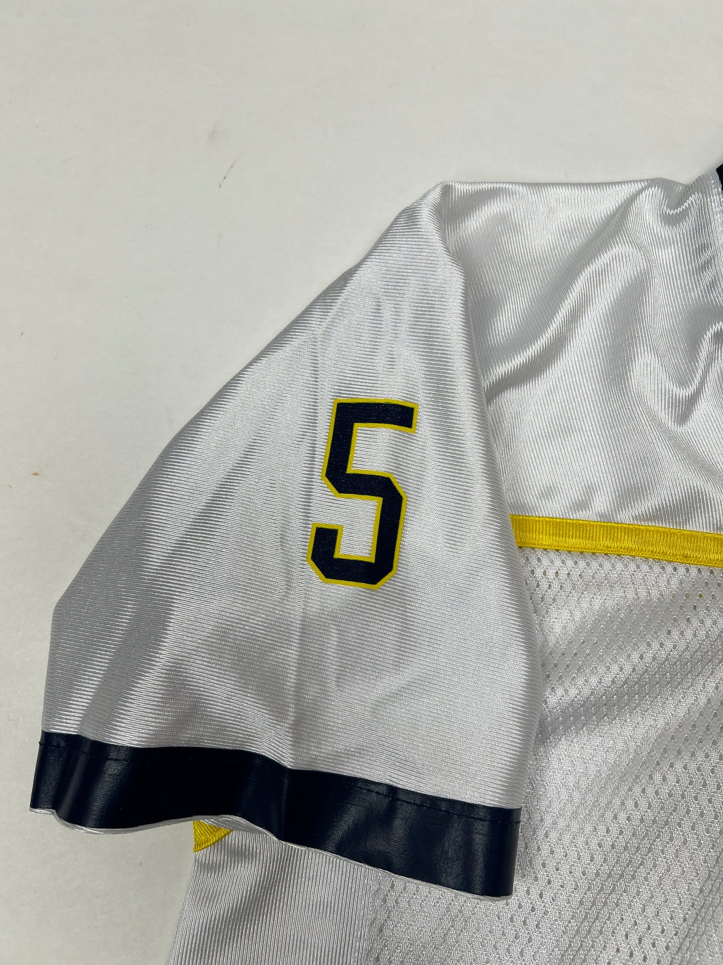 Vintage 00s Adidas Michigan Wolverines NCAA College Football  Jersey Youth Large 19x25.75/27.75 Inches