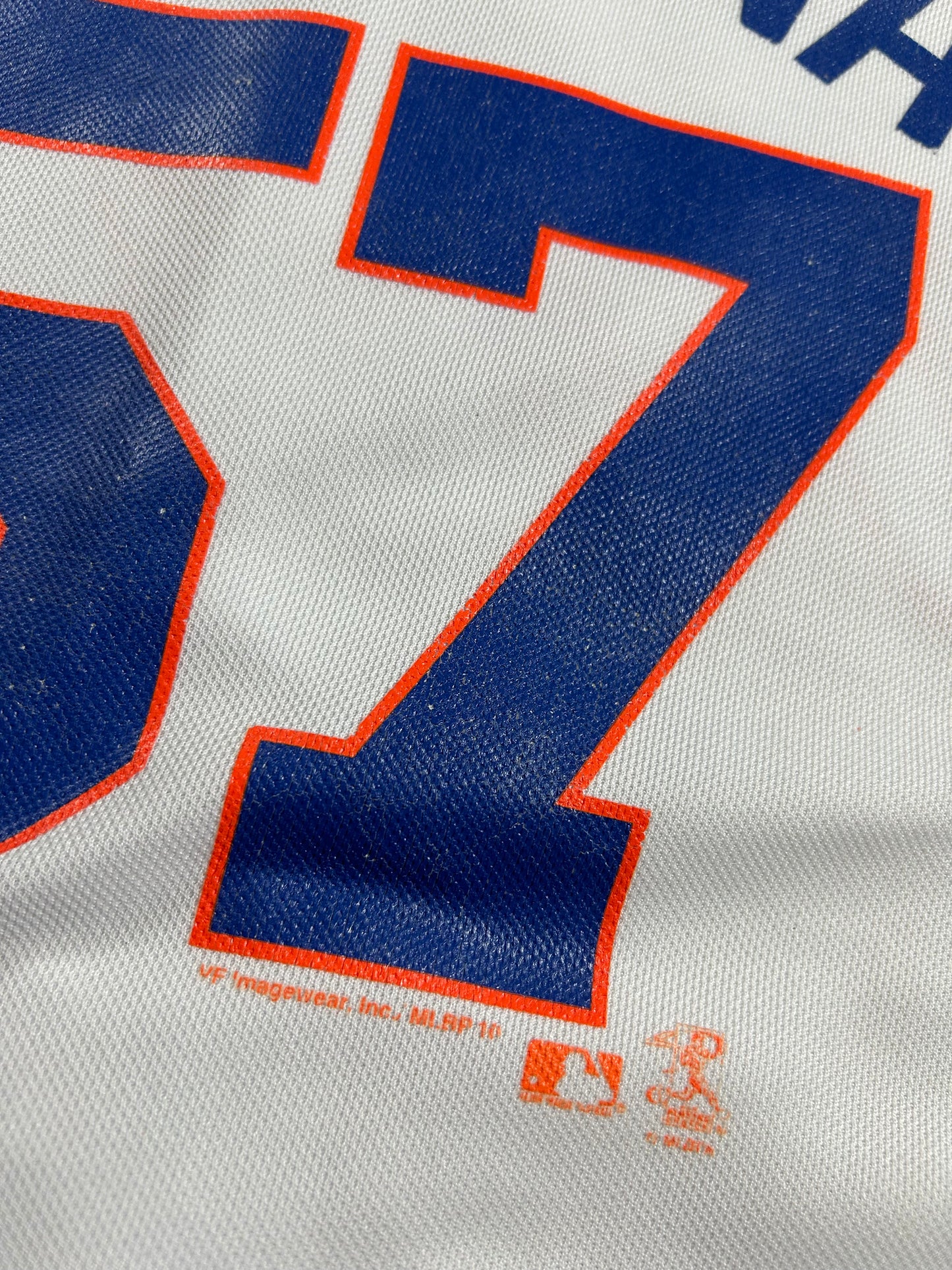 New York Mets Johan Santana Youth Medium 10/12 18.5x25 Inches Jersey Genuine MLB Merchandise
