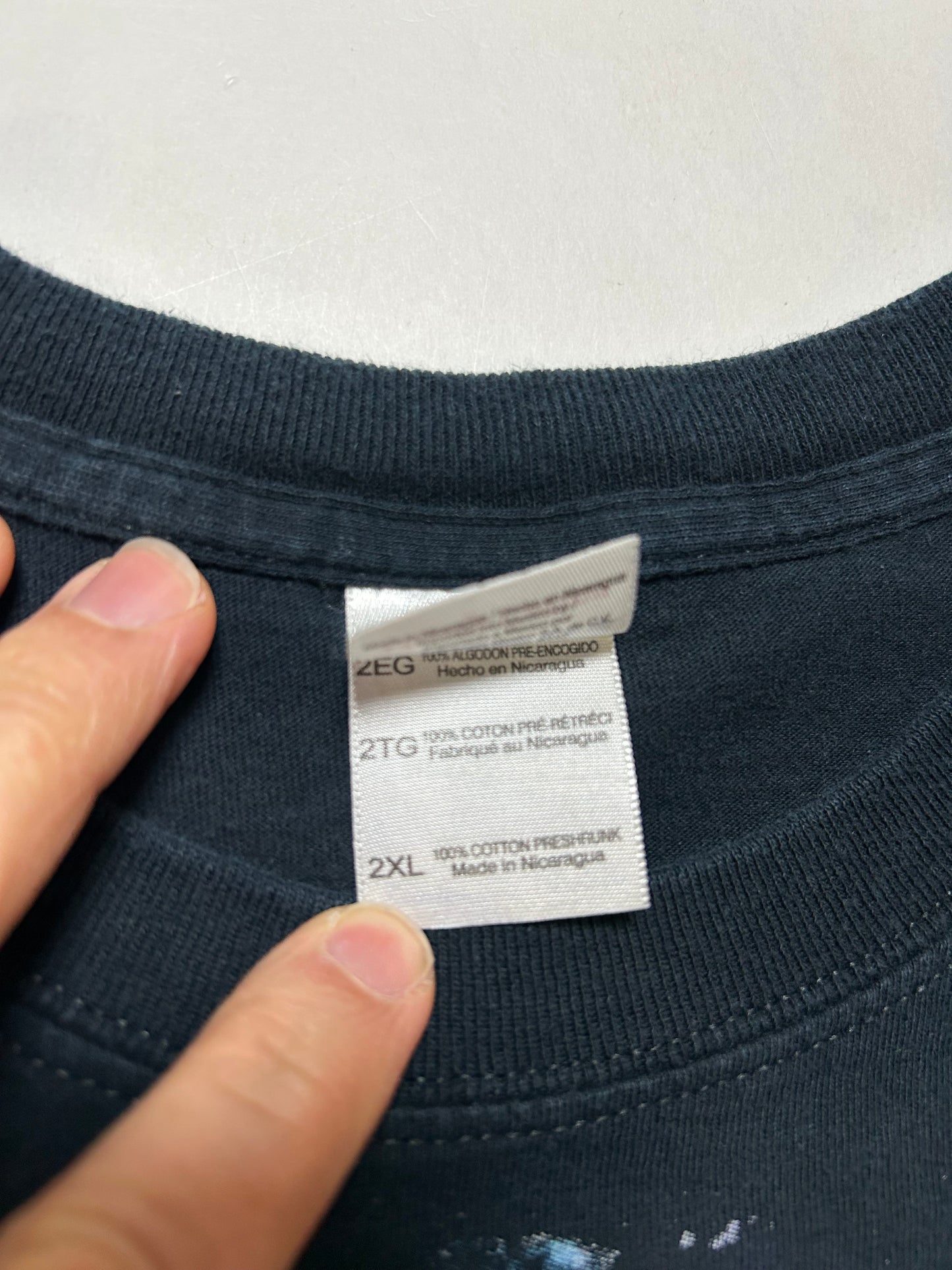 Vintage TNA Jeff Hardy Wrestling Shirt "The Ring Is My Canvas" Face Tee 2XL 26.25x30.25 Inches 2000