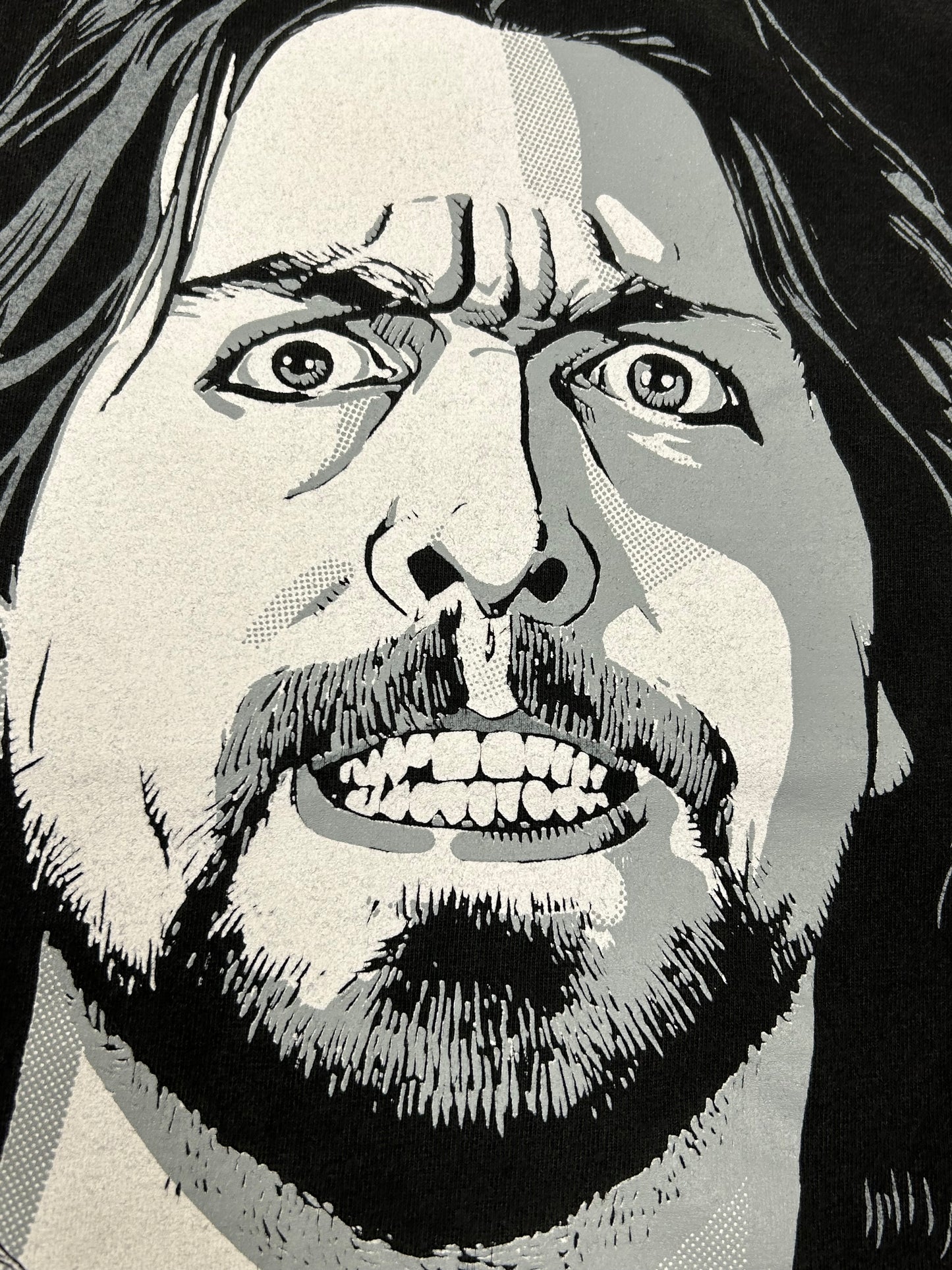 Vintage WCW The Giant Wrestling Steve Stanley Big Face T Shirt Tee 2XL 25x31 Inches