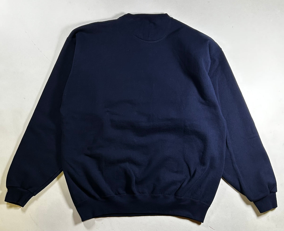 Vintage Oarsman University Of Delaware Dad College Made In USA Crewneck Sweatshirt Large 24.25x28.75 Inches