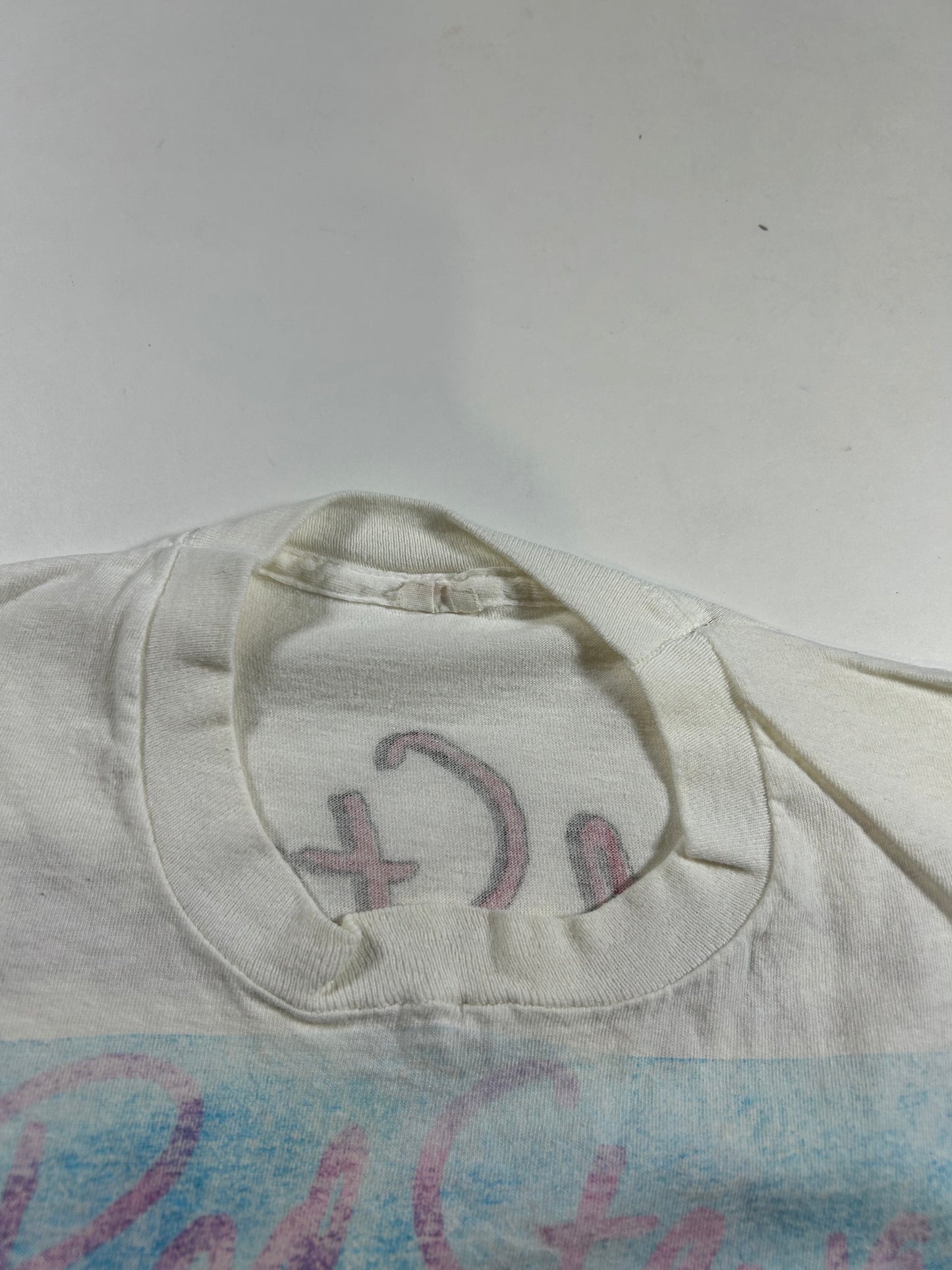 Vintage 1991 Rod Stewart Vagabond Heart Tour 1991 Music Band Tee Perfectly Worn In & Faded M/L 20.5x26.75 Inches As Is