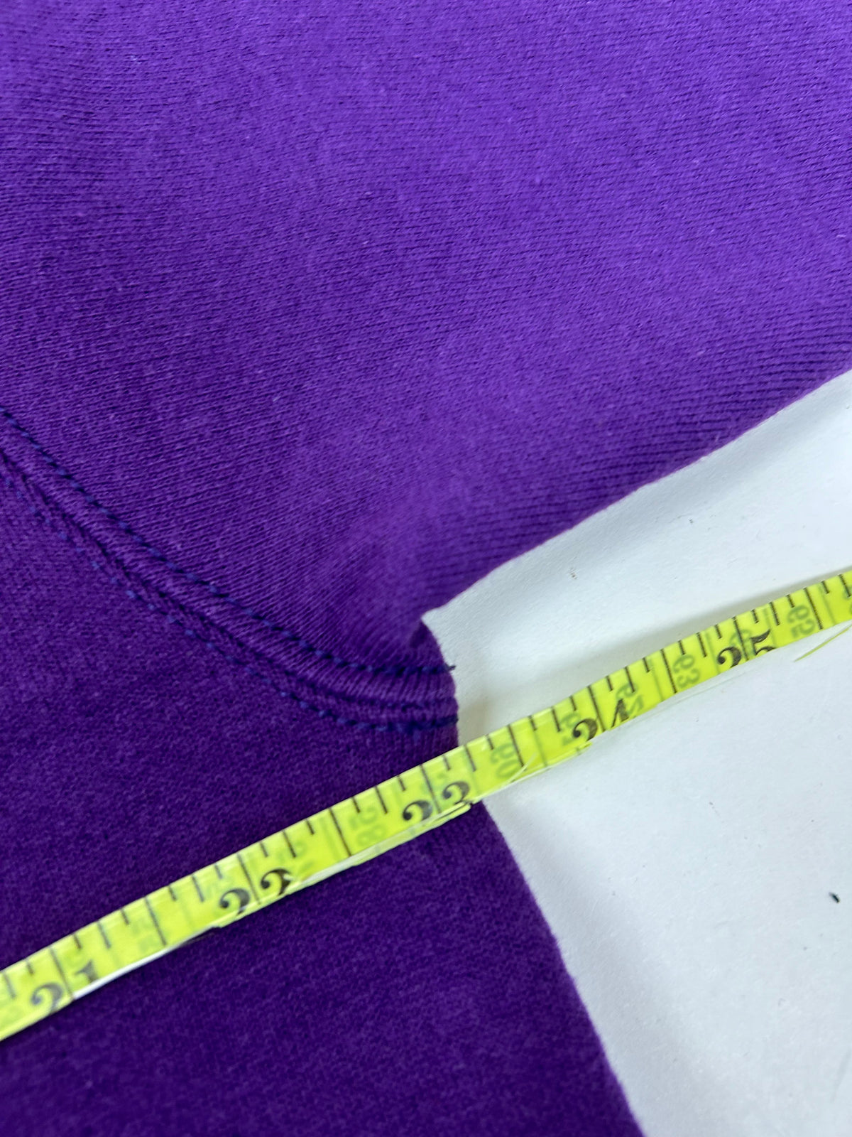 Edgewood New Jersey Deeper Than The Roots Crewneck Sweatshirts Fruit Of The Loom USA 50/50 Blend Plum Purple 23.25x27.25 Inches