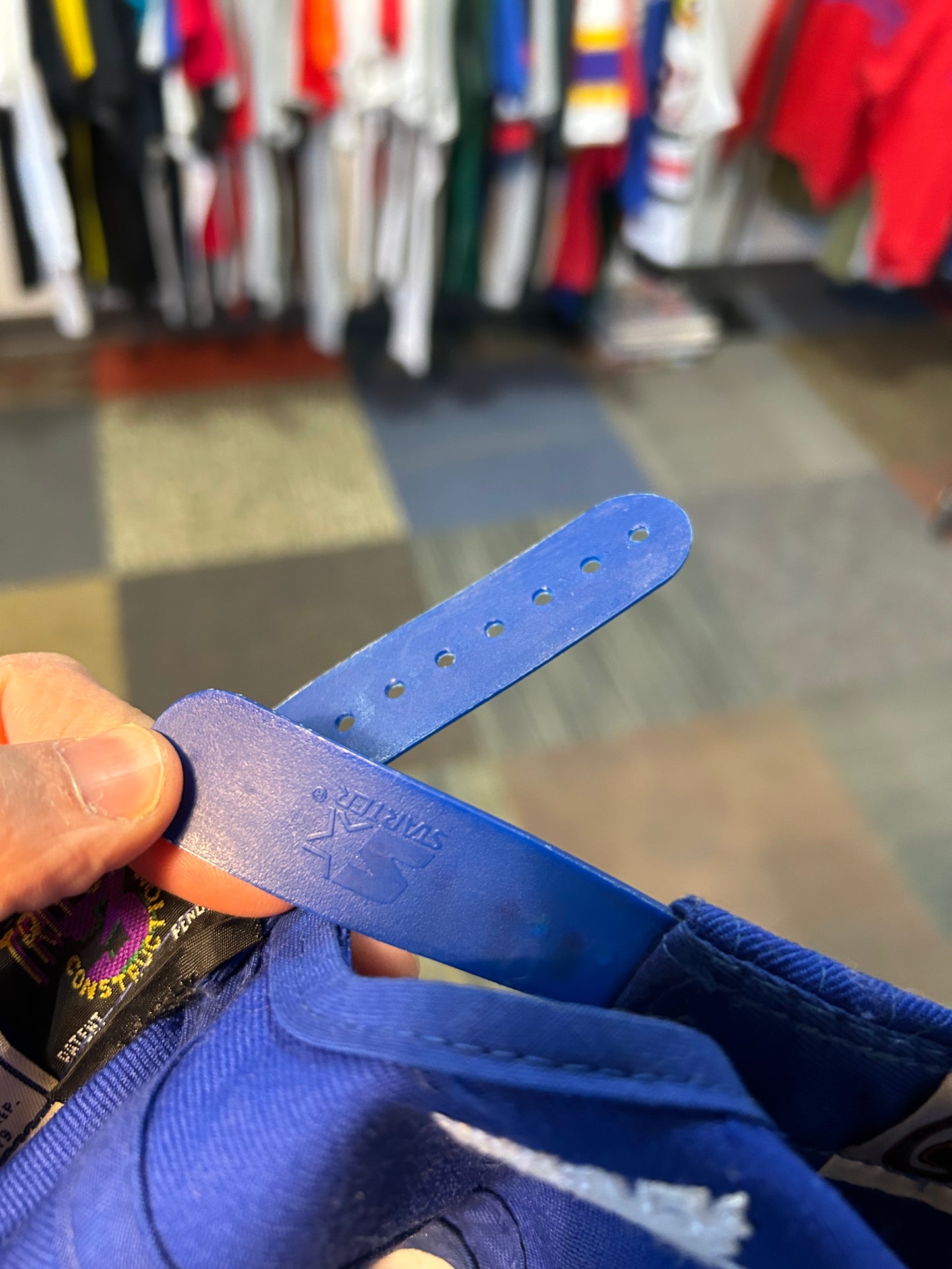 Vintage 90s Starter New York Rangers NHL SnapBack Hat