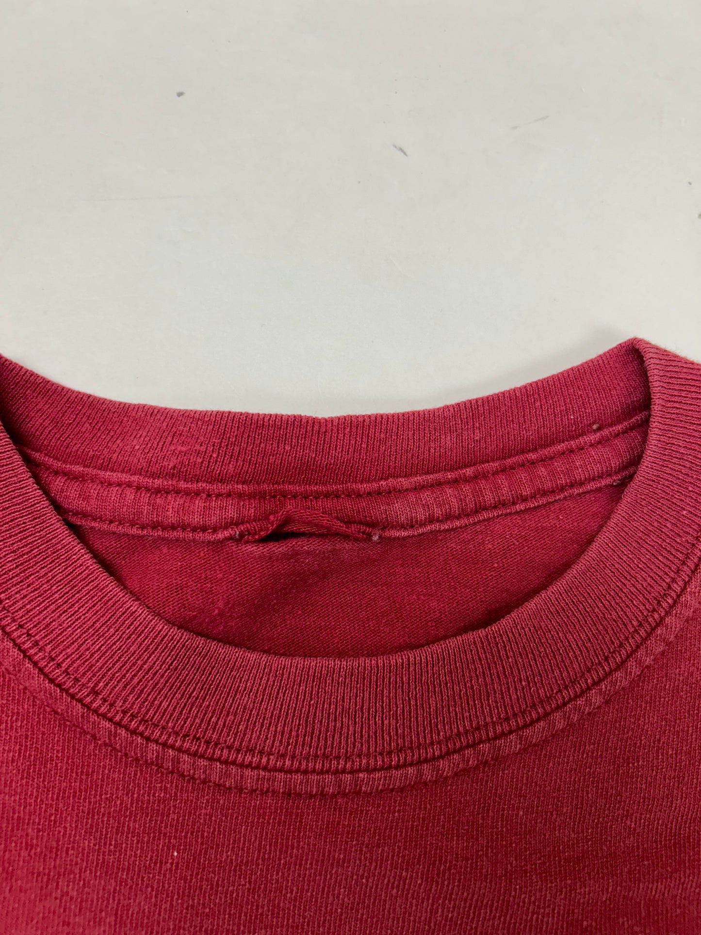 00s Oklahoma University Sooners College Tee Small 18x23.25 Inches As Is