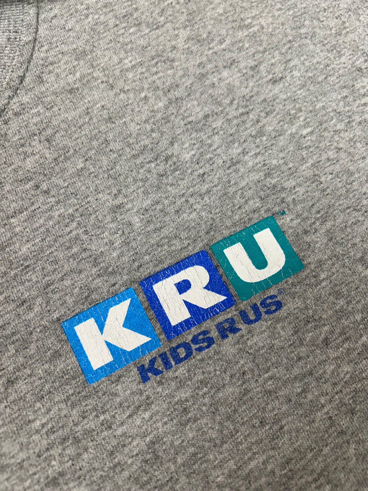 Vintage 00s Kids R US KRU Company Promo Tee XL 24.5x29.25 Inches As Is Worn