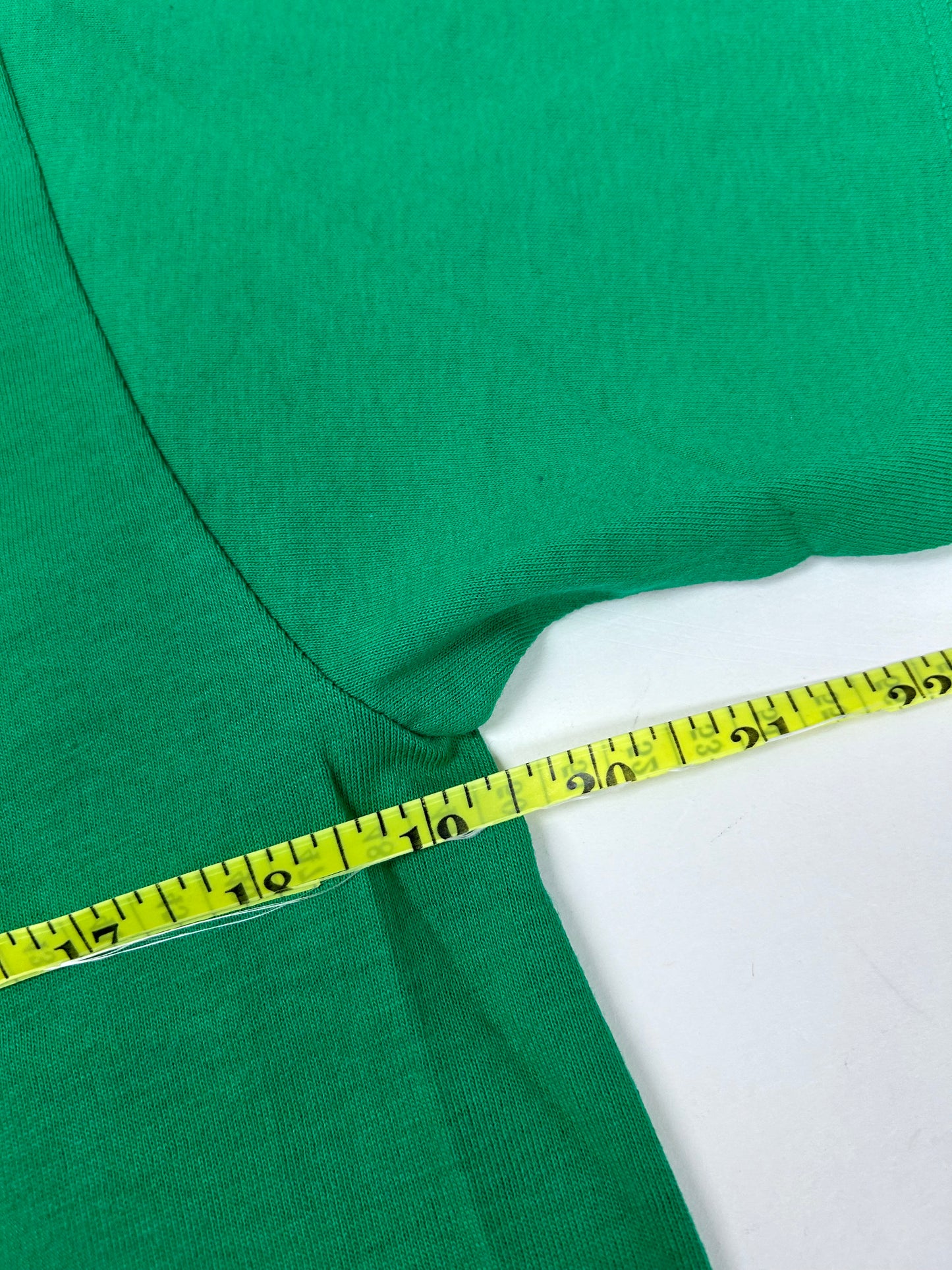 Edgewood NJ first edition “Deeper Than The Roots.” Tee Medium 90s Russell Athletic USA 100% Cotton Kelley Green DS With Tag