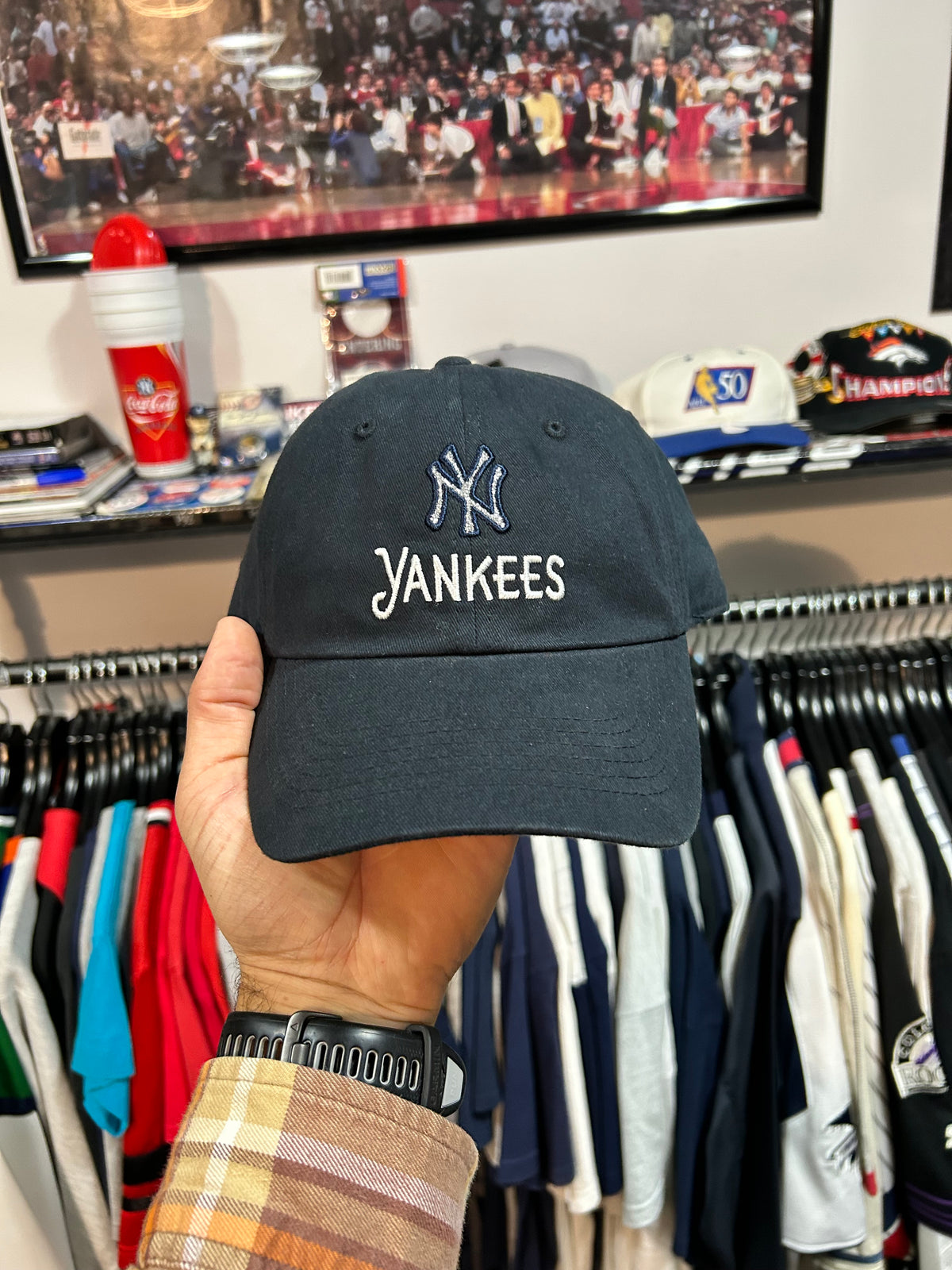 New York Yankees MLB Baseball Women's Hat Cap Adjustable Gem Sparkle Brand New