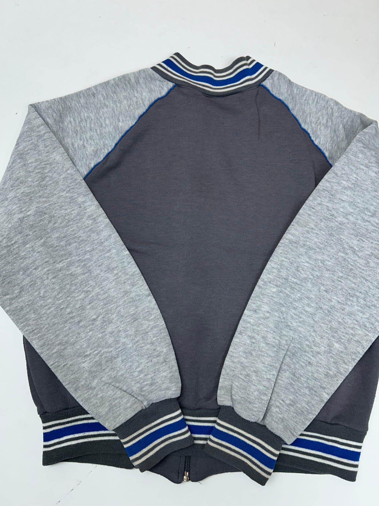 Vintage 80s Nike Zip Jacket Sweatshirt Small Fit 22x23 Inches