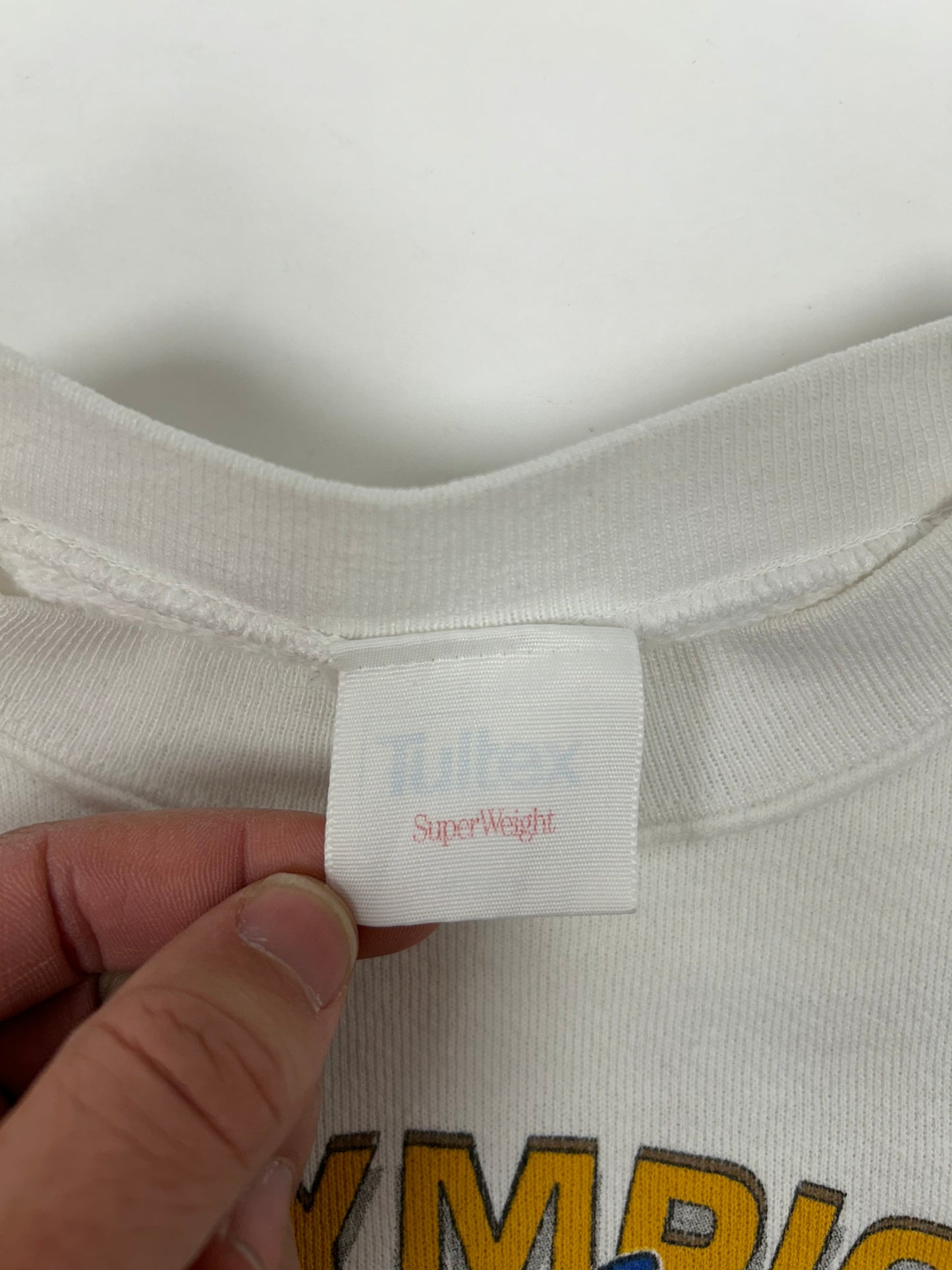 Vintage Salem Sportswear 1992 Barcelona Olympics Team USA Dream Team Caricature Crewneck Medium/Small Fit 22.5x24.75 Inches Great Wear