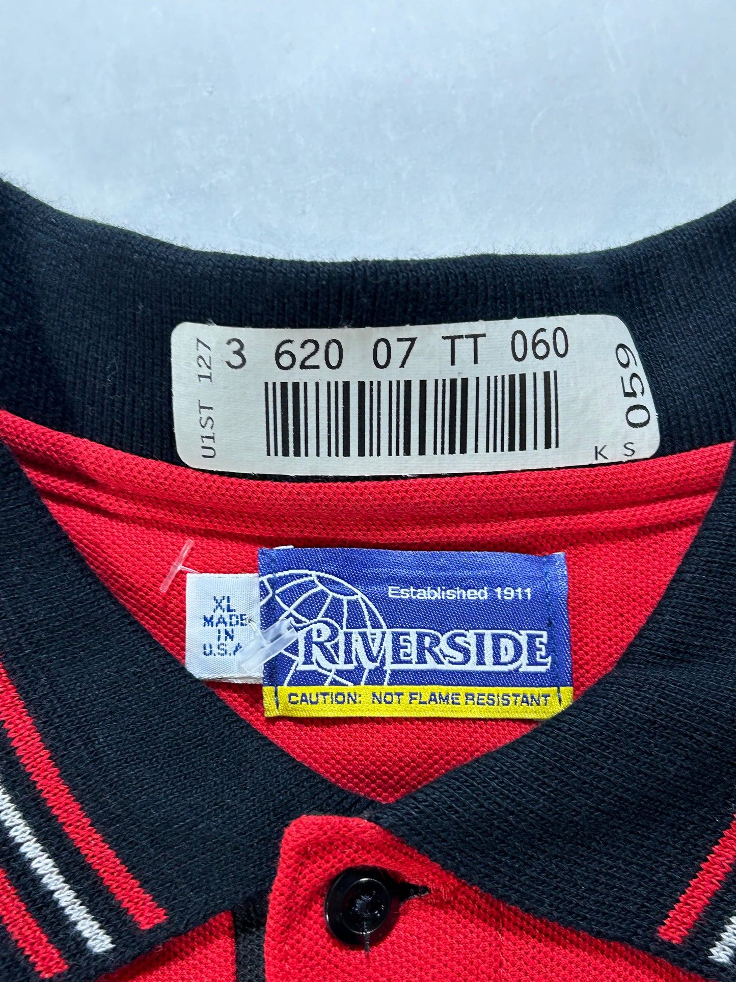 Vintage Coca-Cola Soda Drink Company Promo Polo Shirt XL 25x31 Inches