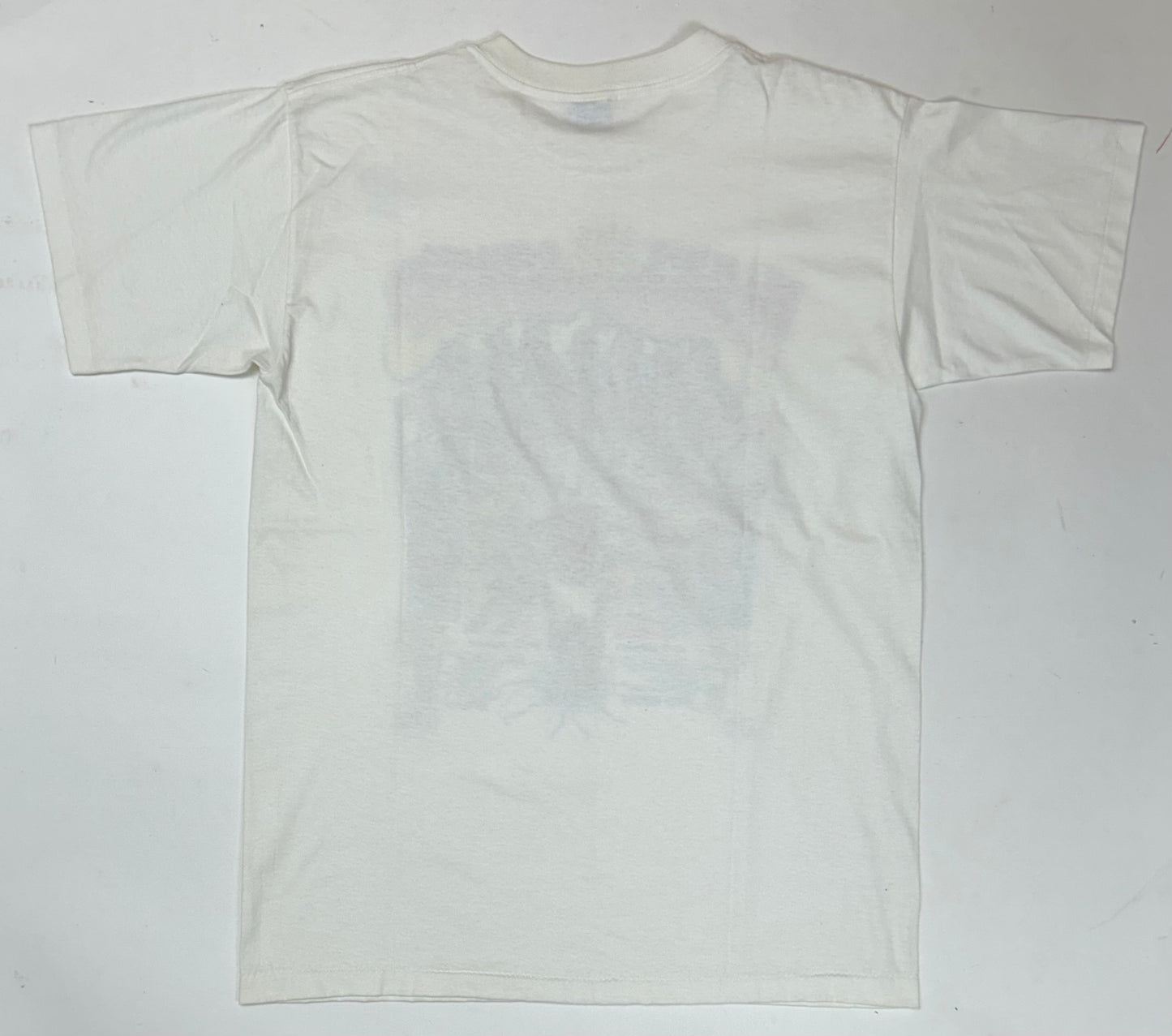 Vintage 1993 Chicago Bulls 3 Time NBA World Champs Caritcure Team Comic Strip Salem Sportswear Tee DS New With Sticker Large