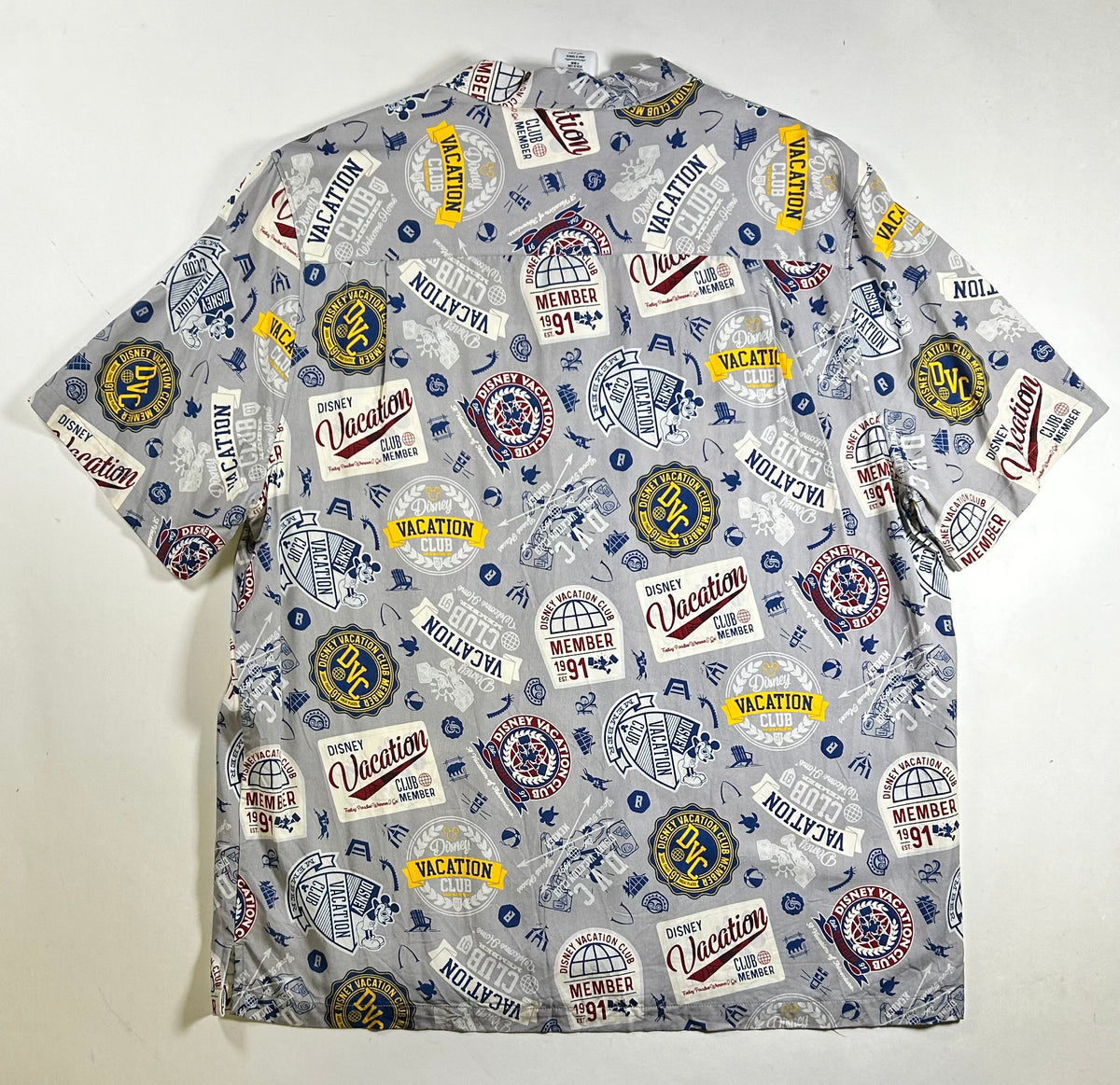 Disney Vacation Club Member Shirt Mens XL 26x31.5/32.5 Inches Mickey Mouse