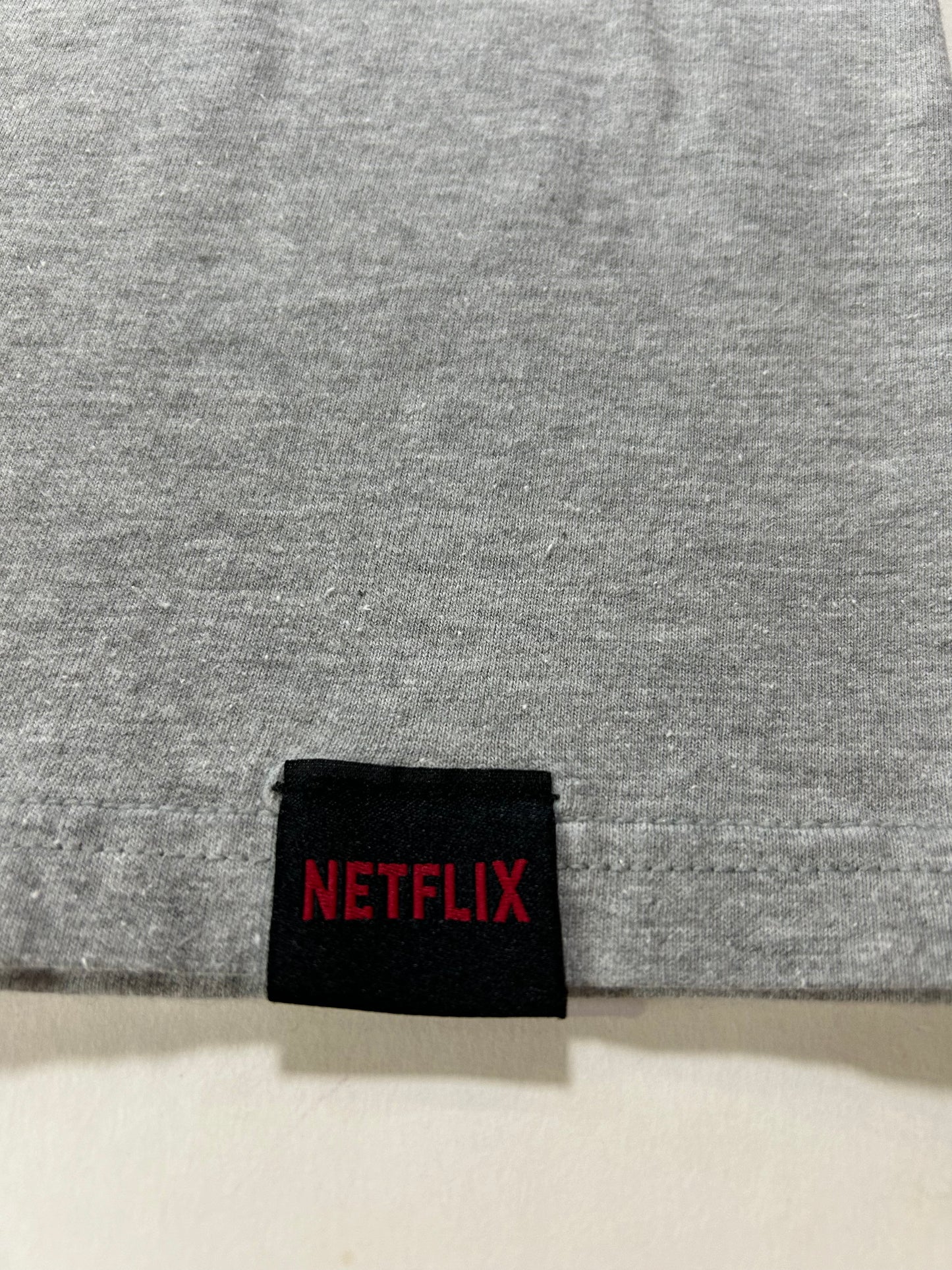 Stranger Things Welcome To Hawkins Will Graphic Netflix TV Show Tee Large 21x29 Inches Gray