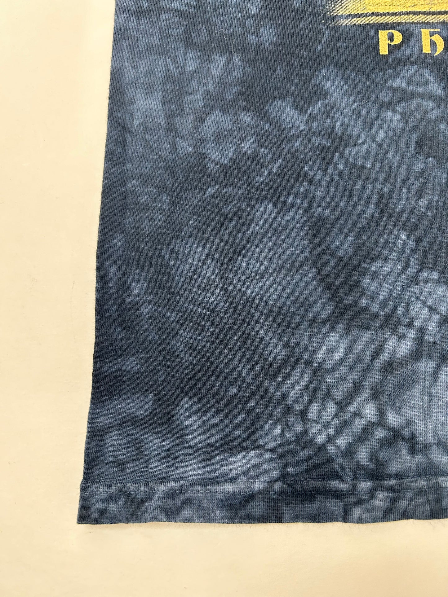 Vintage 00s Liquid Blue Led Zeppelin Physical Graffifi Music Band Tie-Dye Tee XL Big Fit Anvil Tag 25x29.5 Inches