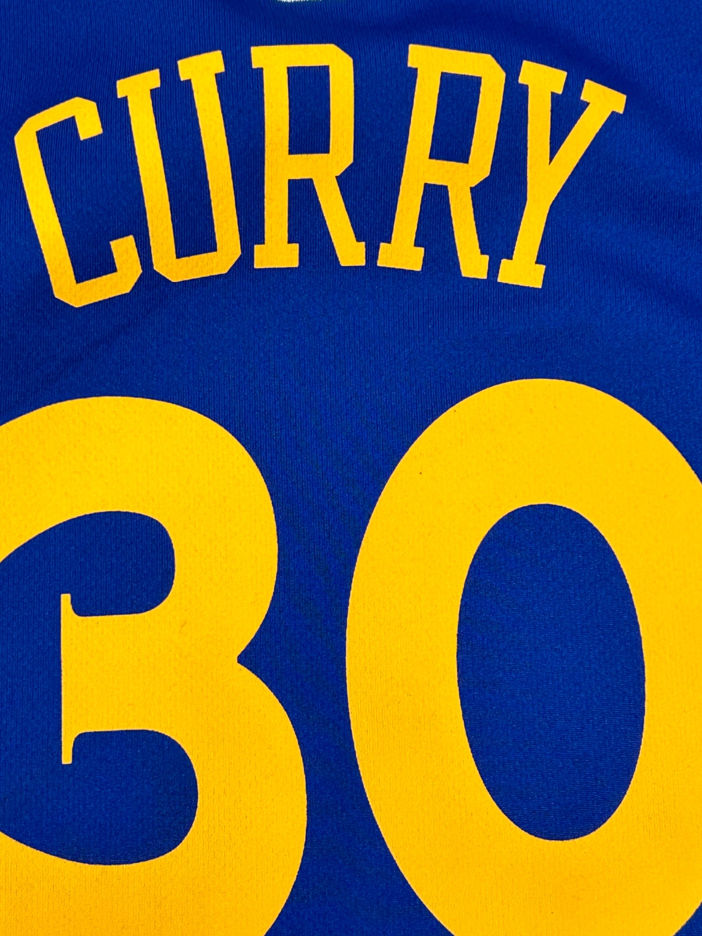 Adidas Steph Curry #30 GS Golden State Warriors Jersey Size Youth Large 19.75x26.25 Inches Blue