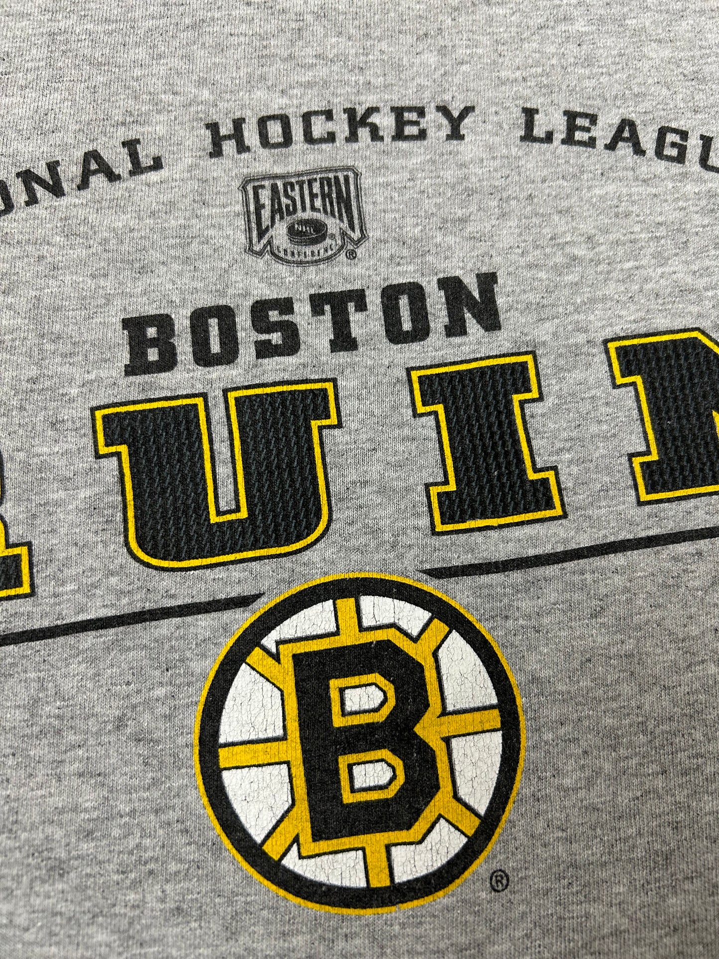 Vintage Lee Sport Boston Bruins NHL Tee XL 24x30.25 Inches