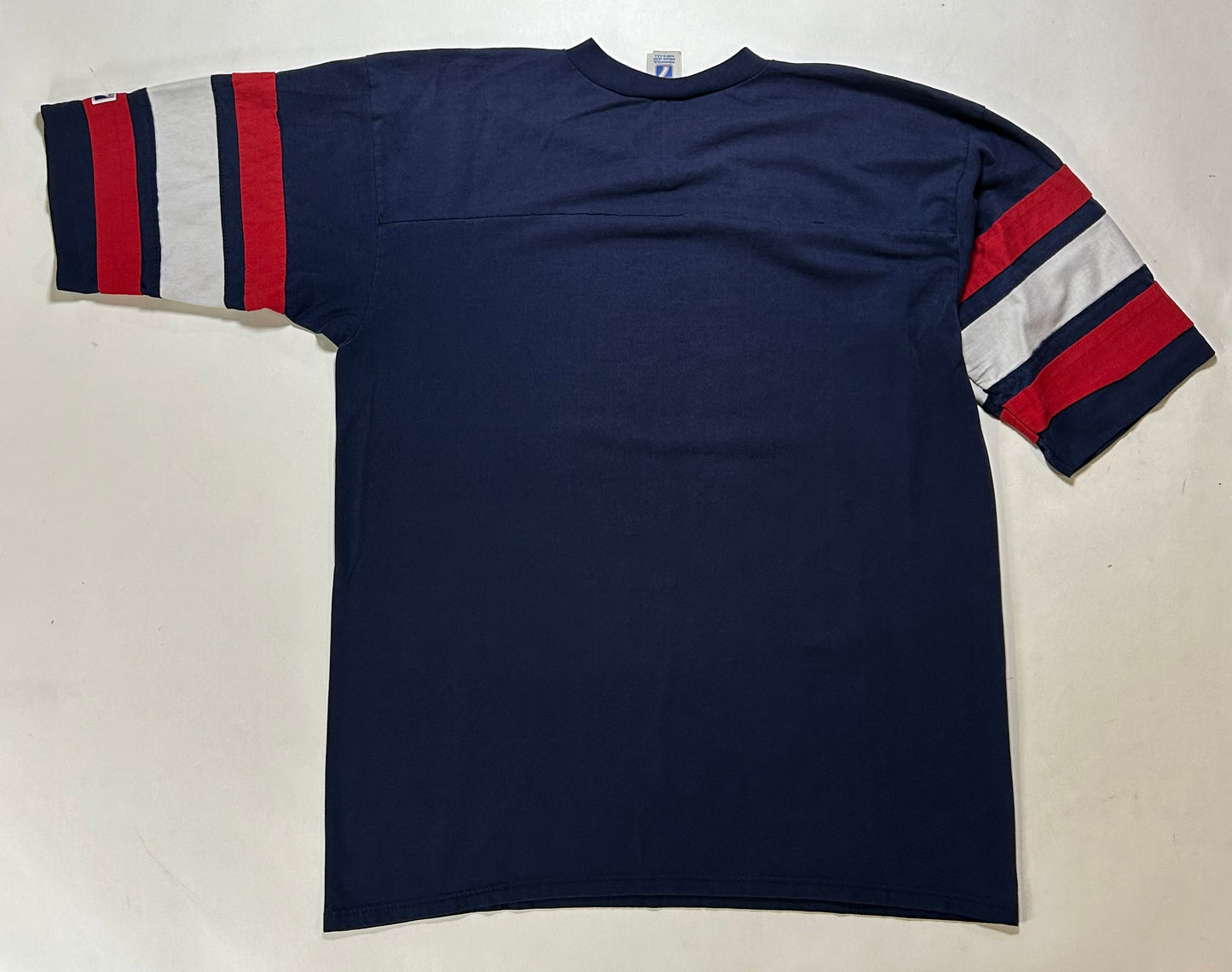 Vintage Logo 7 New York Giants NFL 3/4 Sleeve Tee XL 23x29.75 Inches