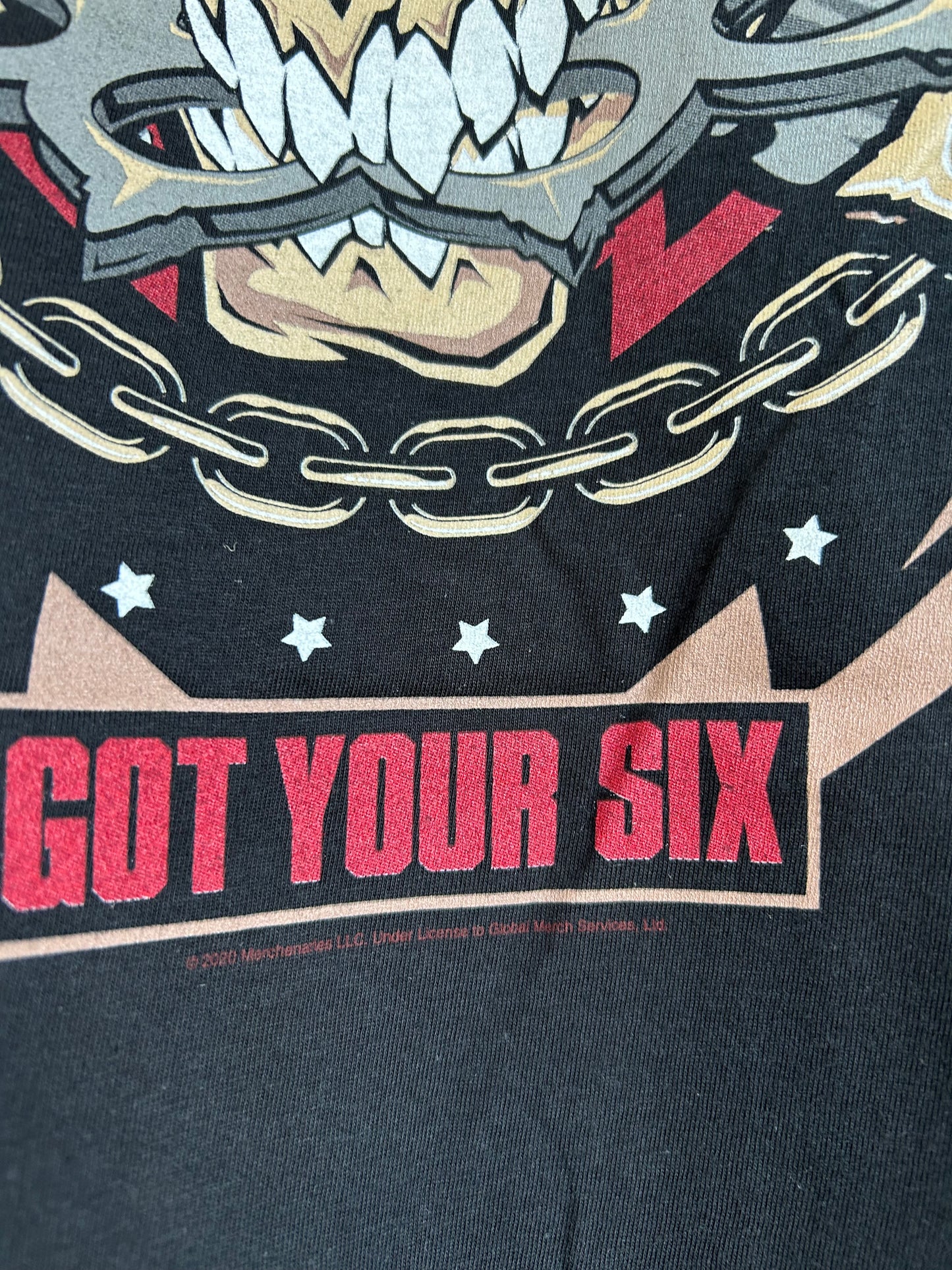 Five Finger Death Punch Got Your Six Tour 2020 Shirt Music Band Tee XL 23.75x31.75 Inches