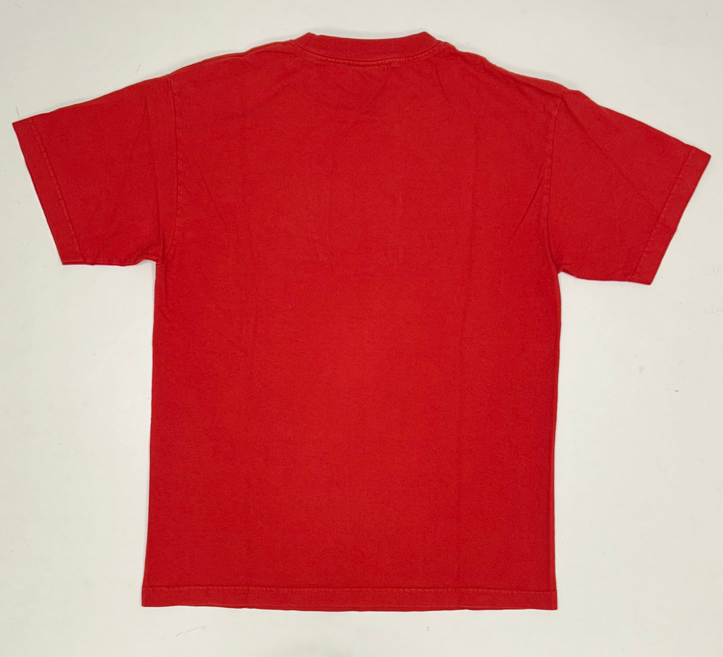 Vintage 00s Supra Footwear Skate Tee Medium 20x27.25 Inches Red