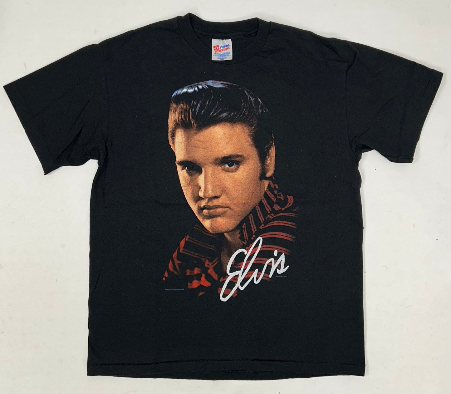 Vintage 1990 Winterland Elvis Presley Face Music Tee Medium/Large Fit 20.5x27 Inches