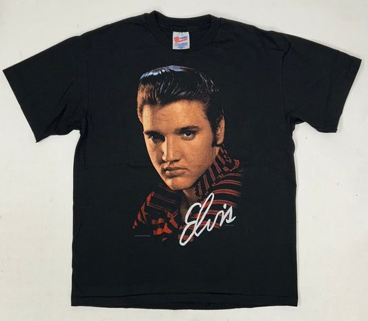 Vintage 1990 Winterland Elvis Presley Face Music Tee Medium/Large Fit 20.5x27 Inches